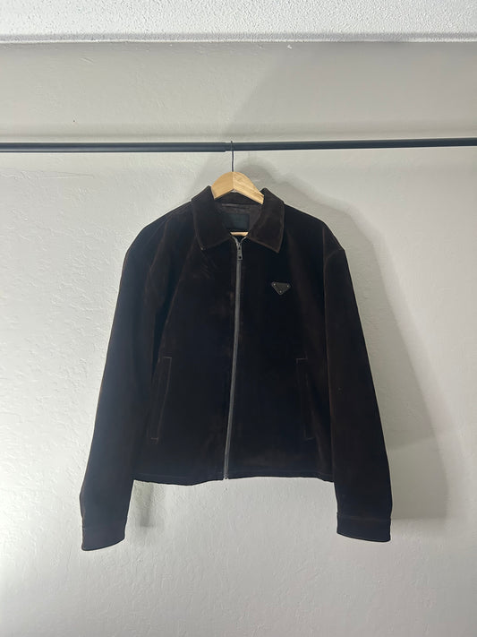Prada Brown Velvet Jacket