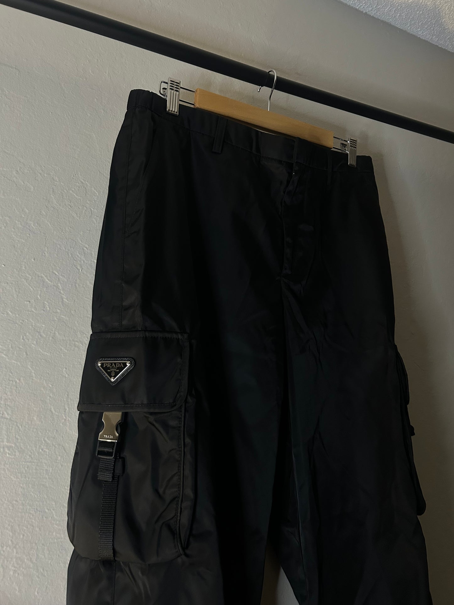 Prada Nylon Cargo Pants
