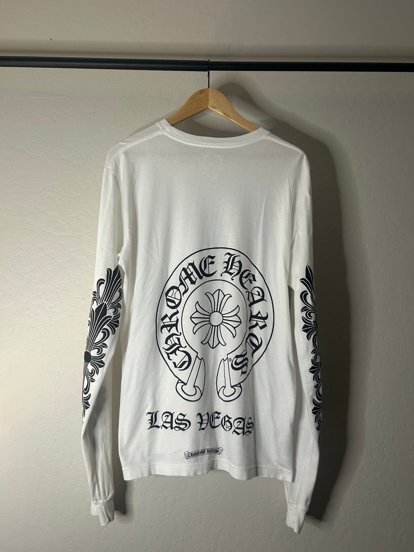 Chrome Hearts Las Vegas White Floral Longsleeve