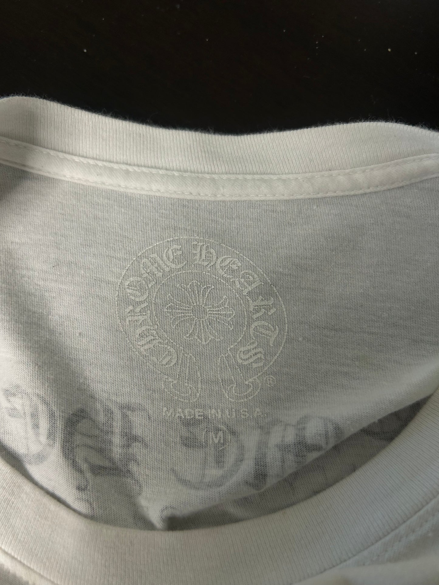 Chrome Hearts Boost White Longsleeve