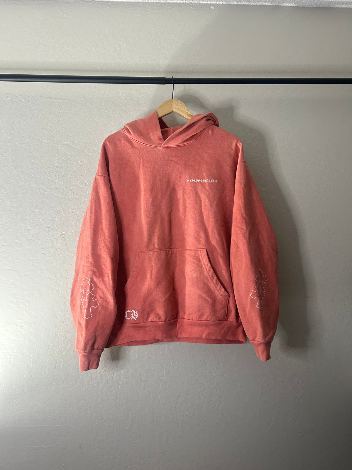 Chrome Hearts CLB Red Hoodie