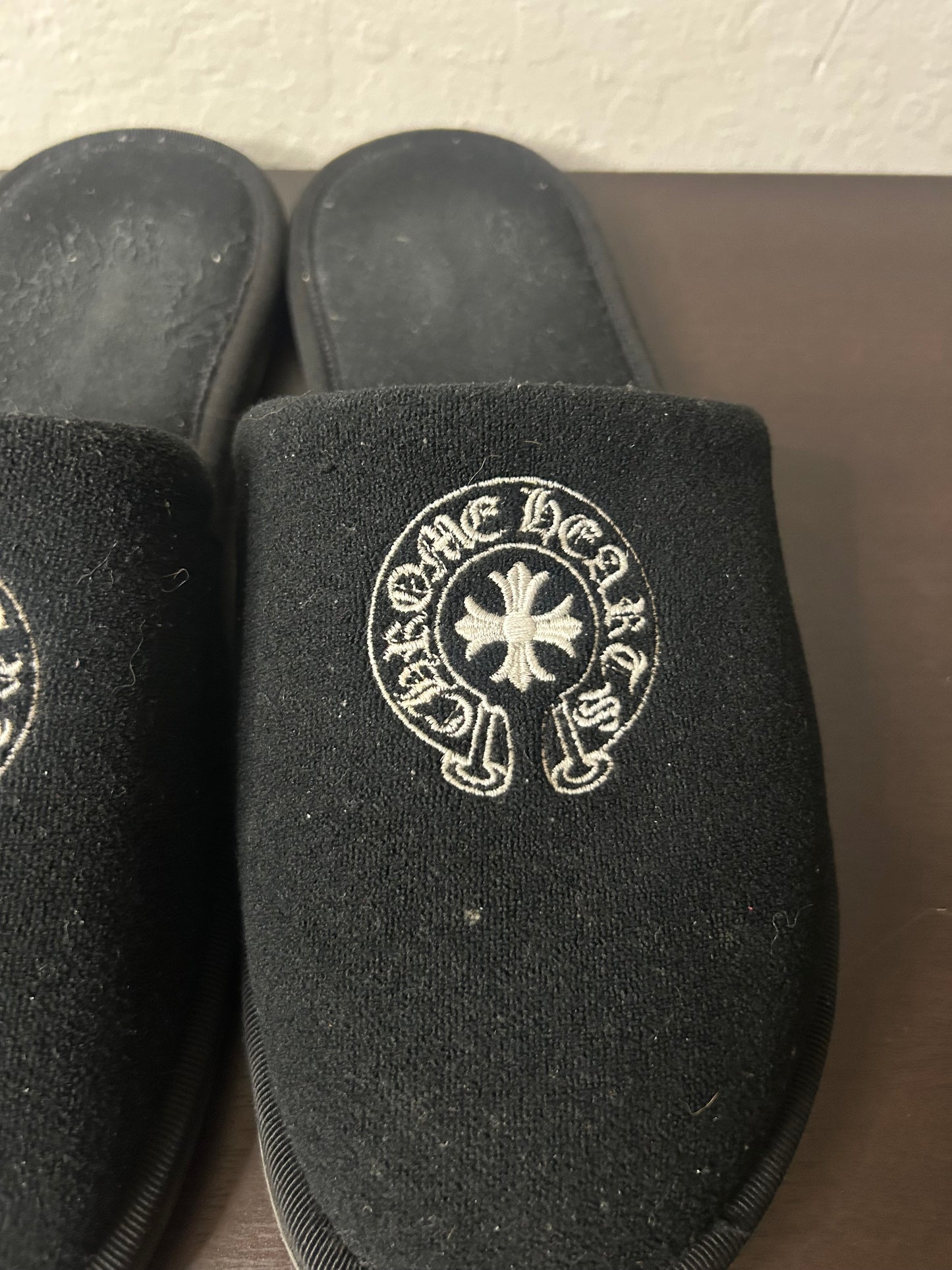 Chrome Hearts Hotel Slippers
