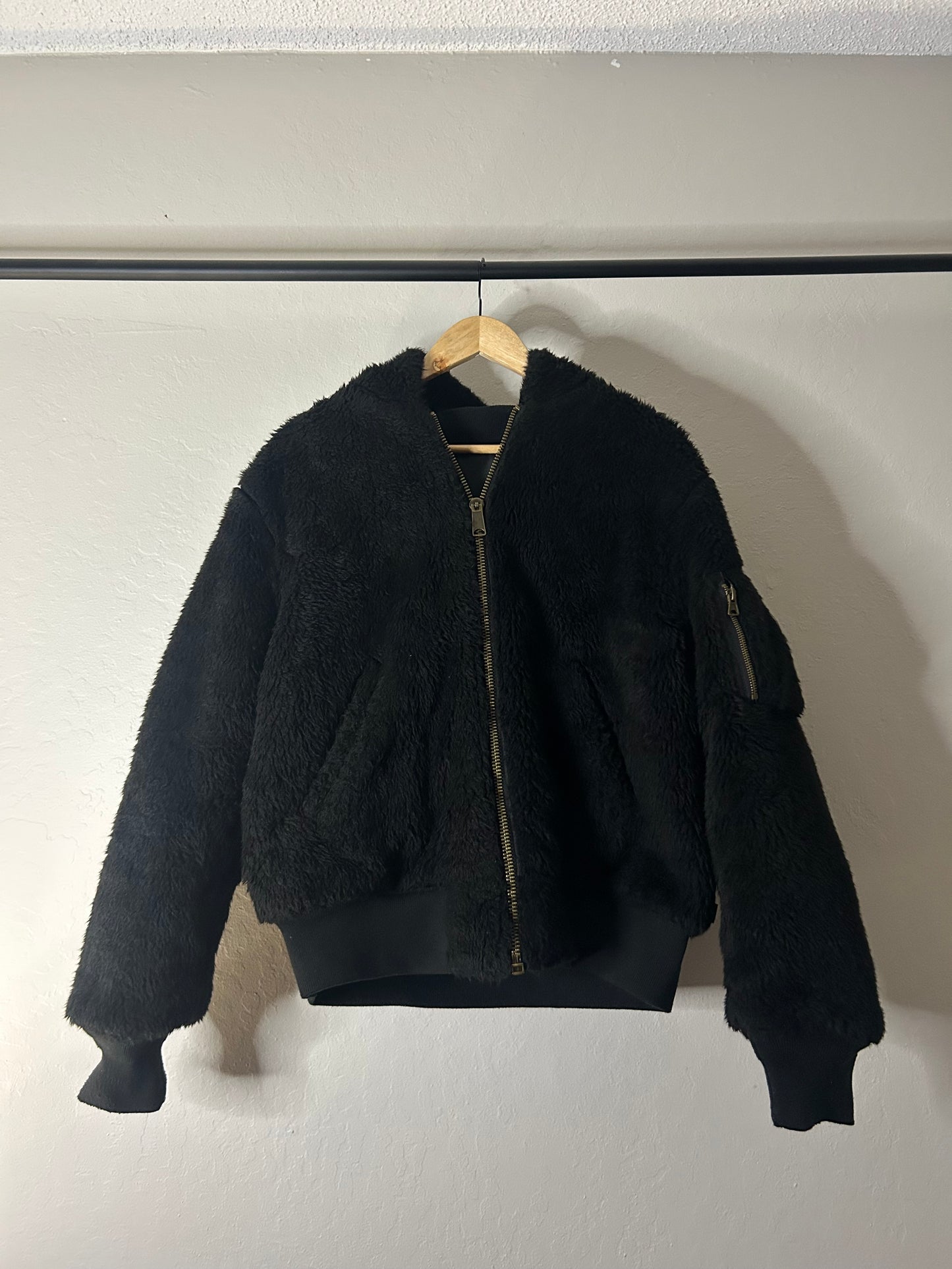 Supreme Reversible Faux Bomber