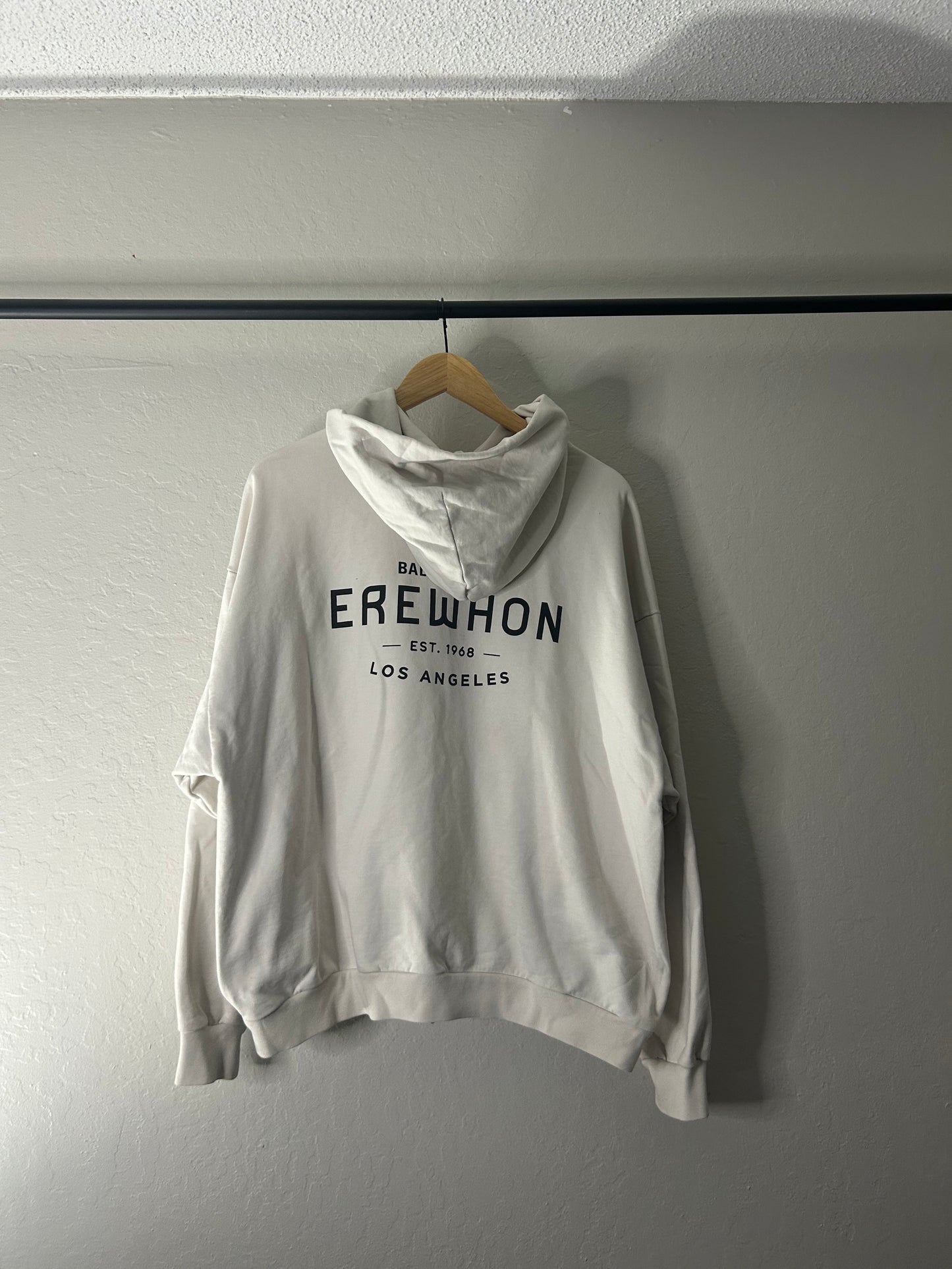 Balenciaga Erewhon White Zip Up Hoodie