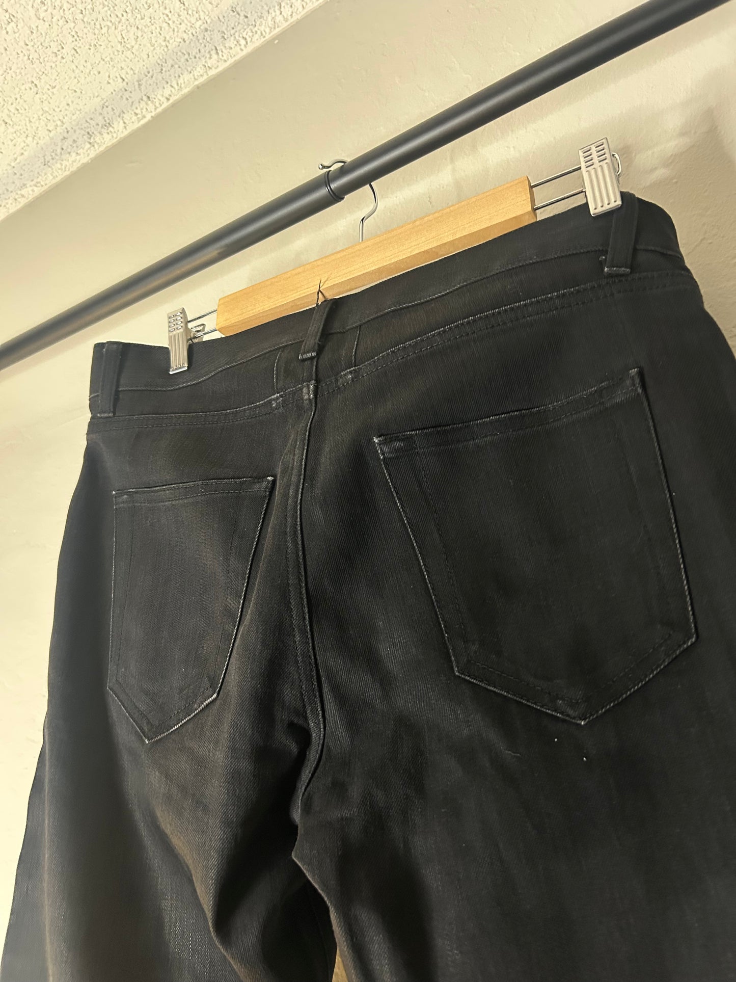 Saint Laurent D02 Black Wax Denim