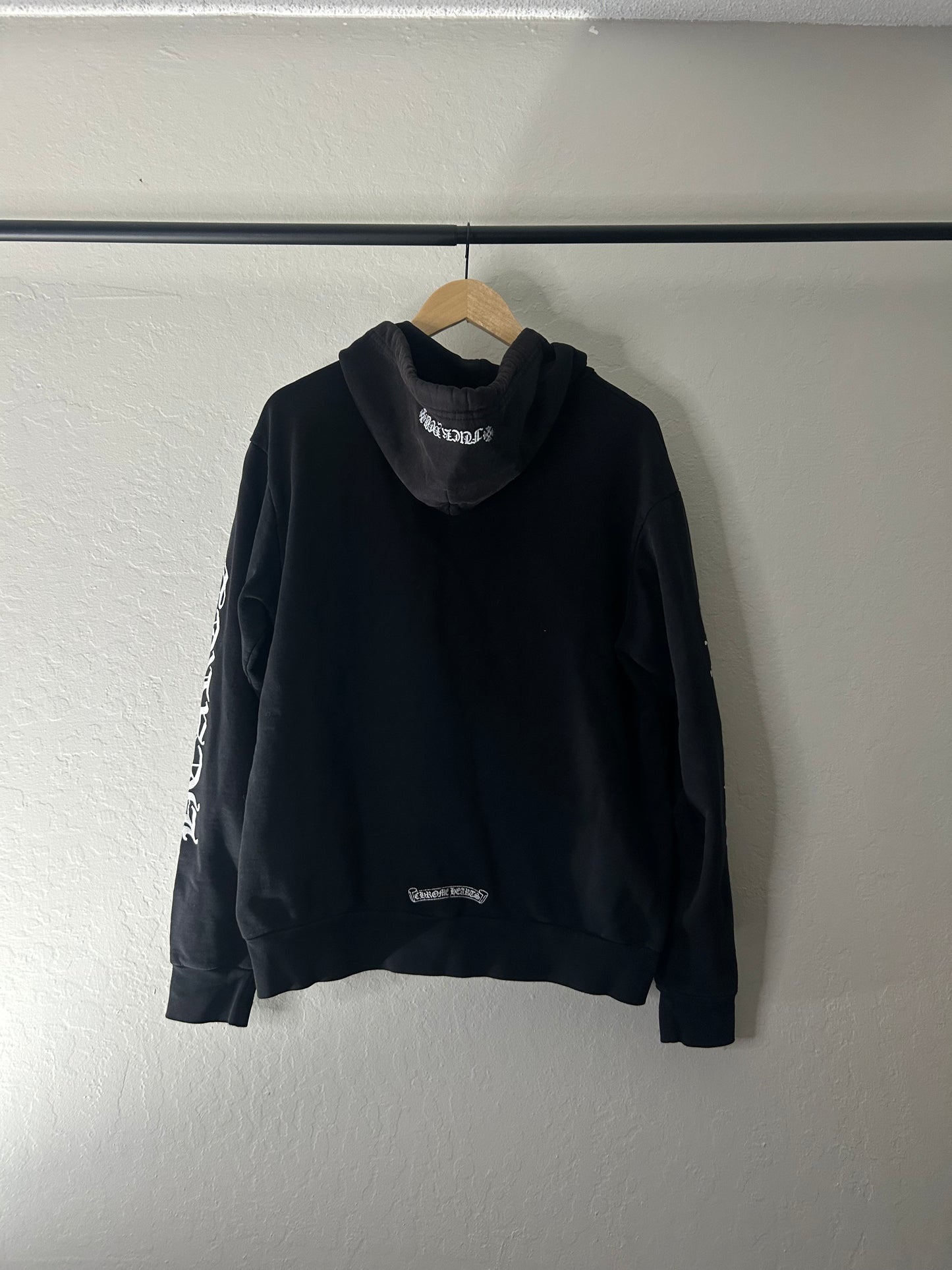 Chrome Hearts Vertical Logo Hoodie