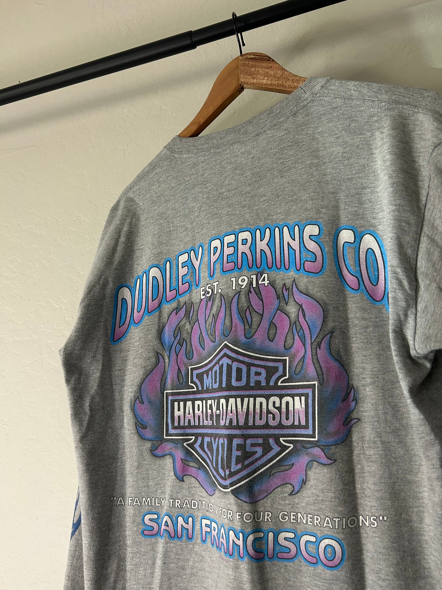 Vintage Harley SF Flame Tee