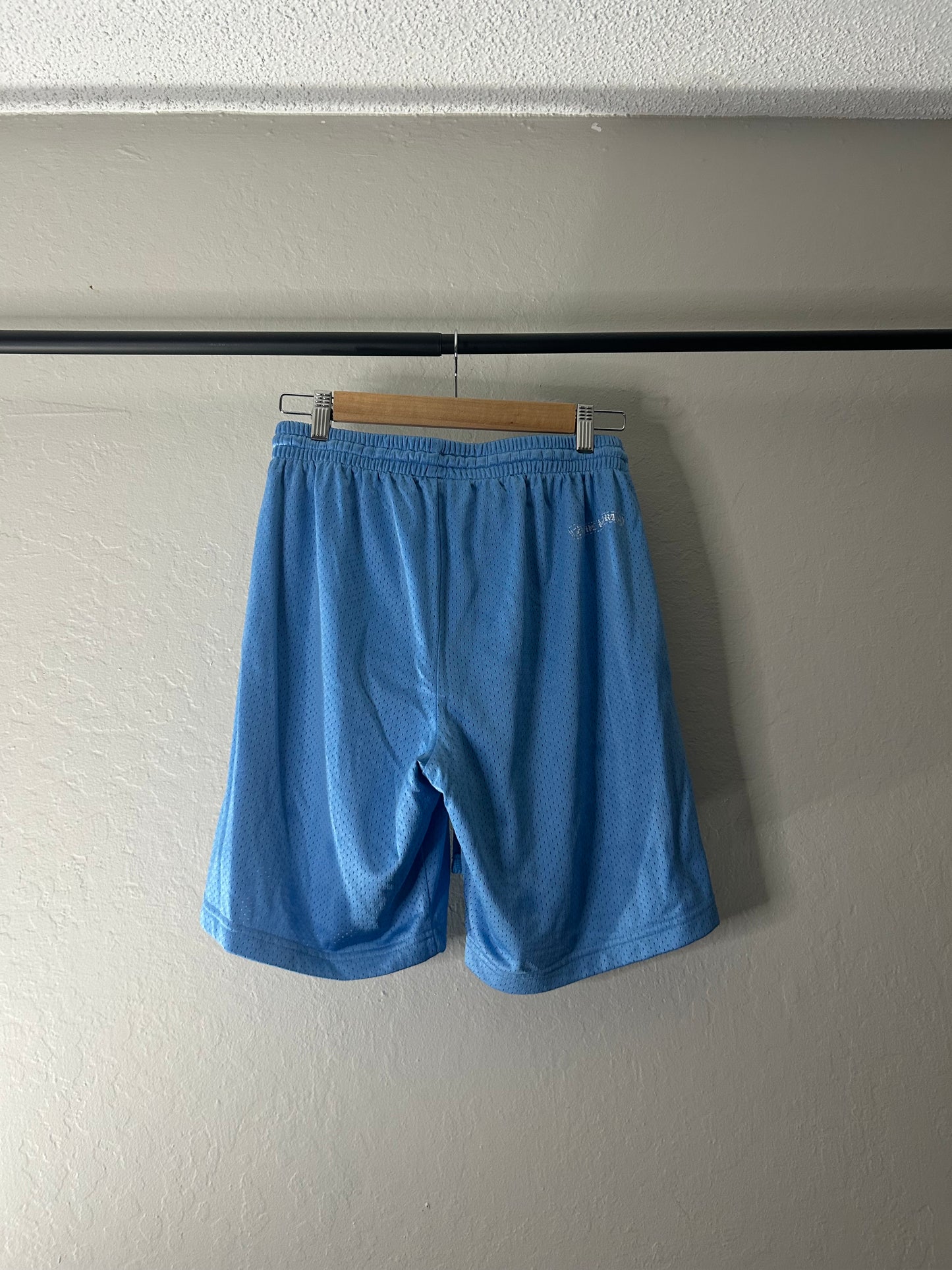 Chrome Hearts Blue Mesh Shorts