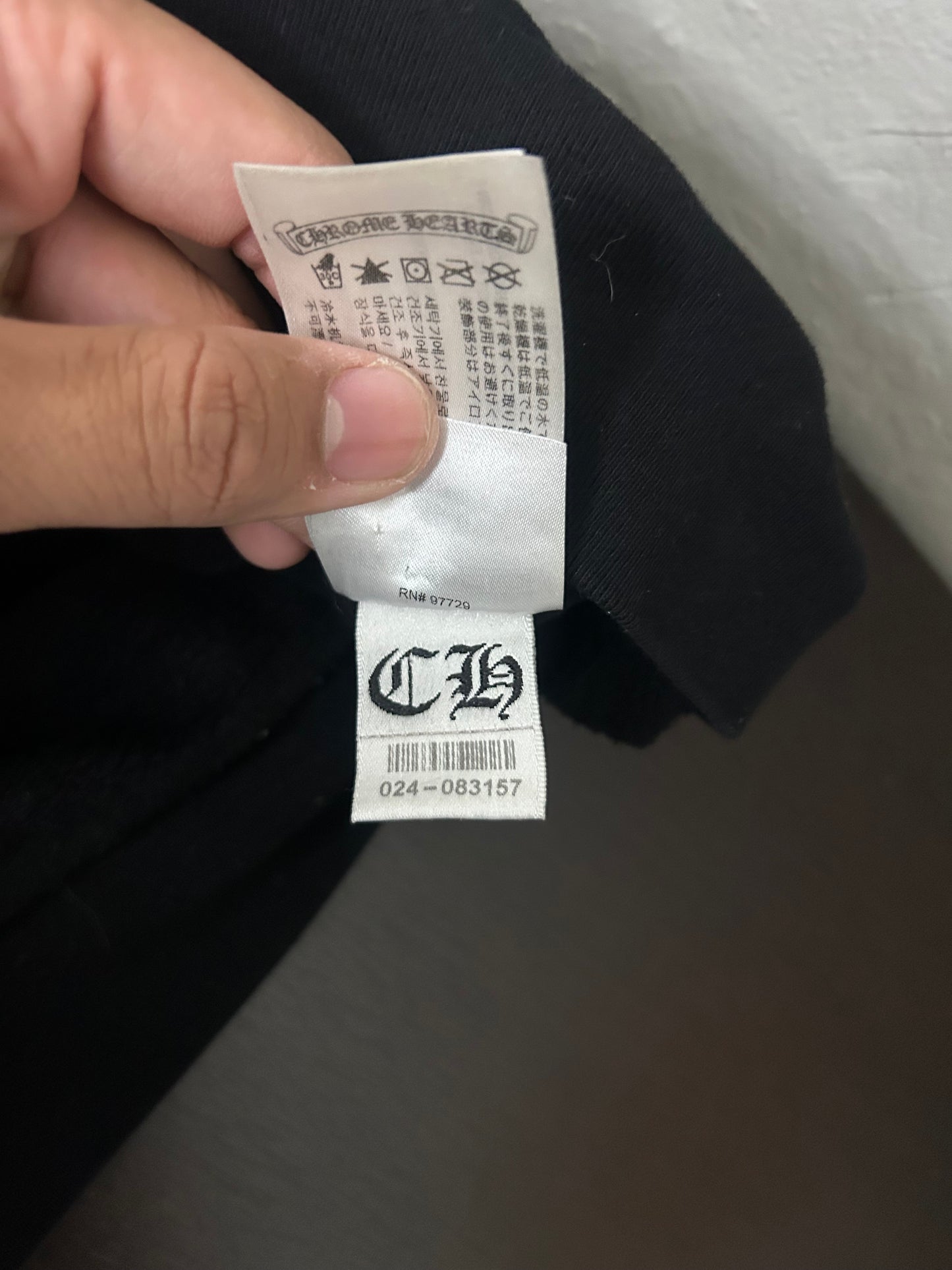 Chrome Hearts T Bar Zip Up