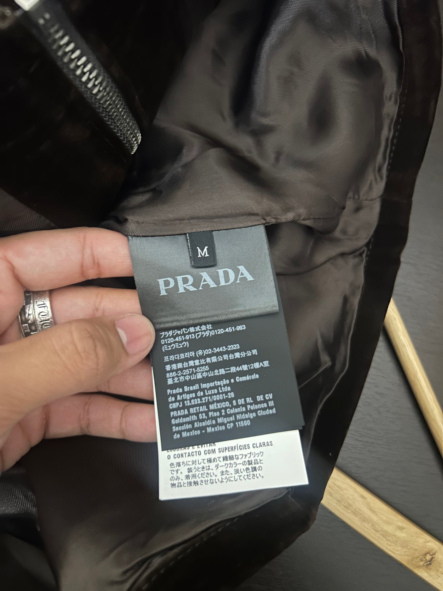 Prada Velvet Work Jacket