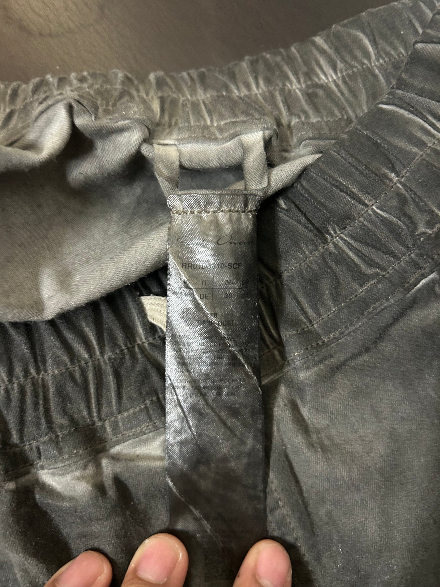 Rick Owens Waxed Lido Shorts