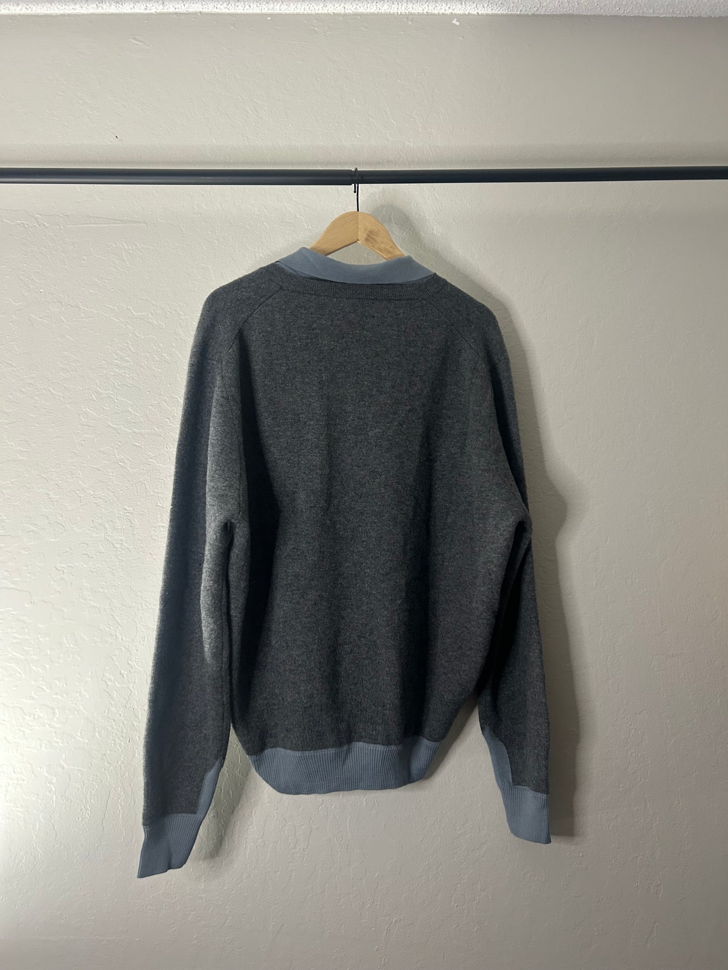 Miu Miu Double Layered Polo Sweater