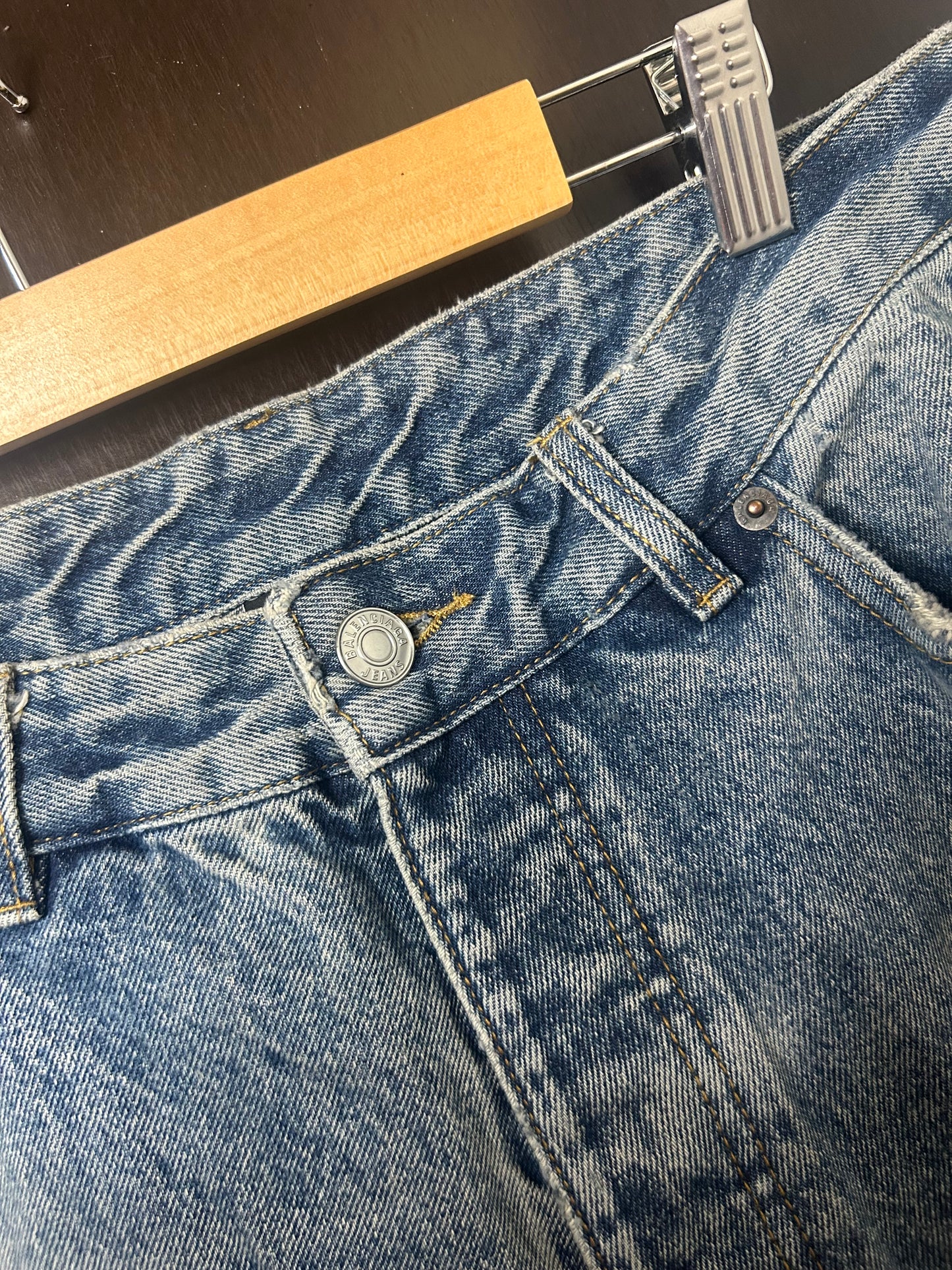 Balenciaga Adidas Three Stripe Jeans