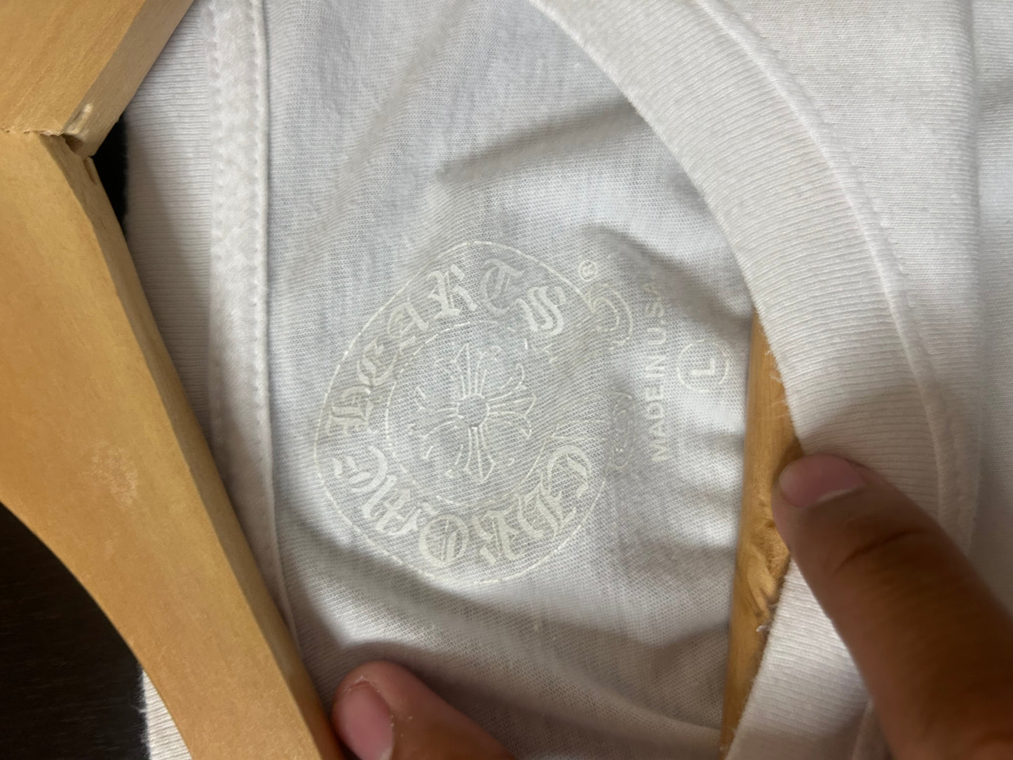 Chrome Hearts Las Vegas White Floral Longsleeve