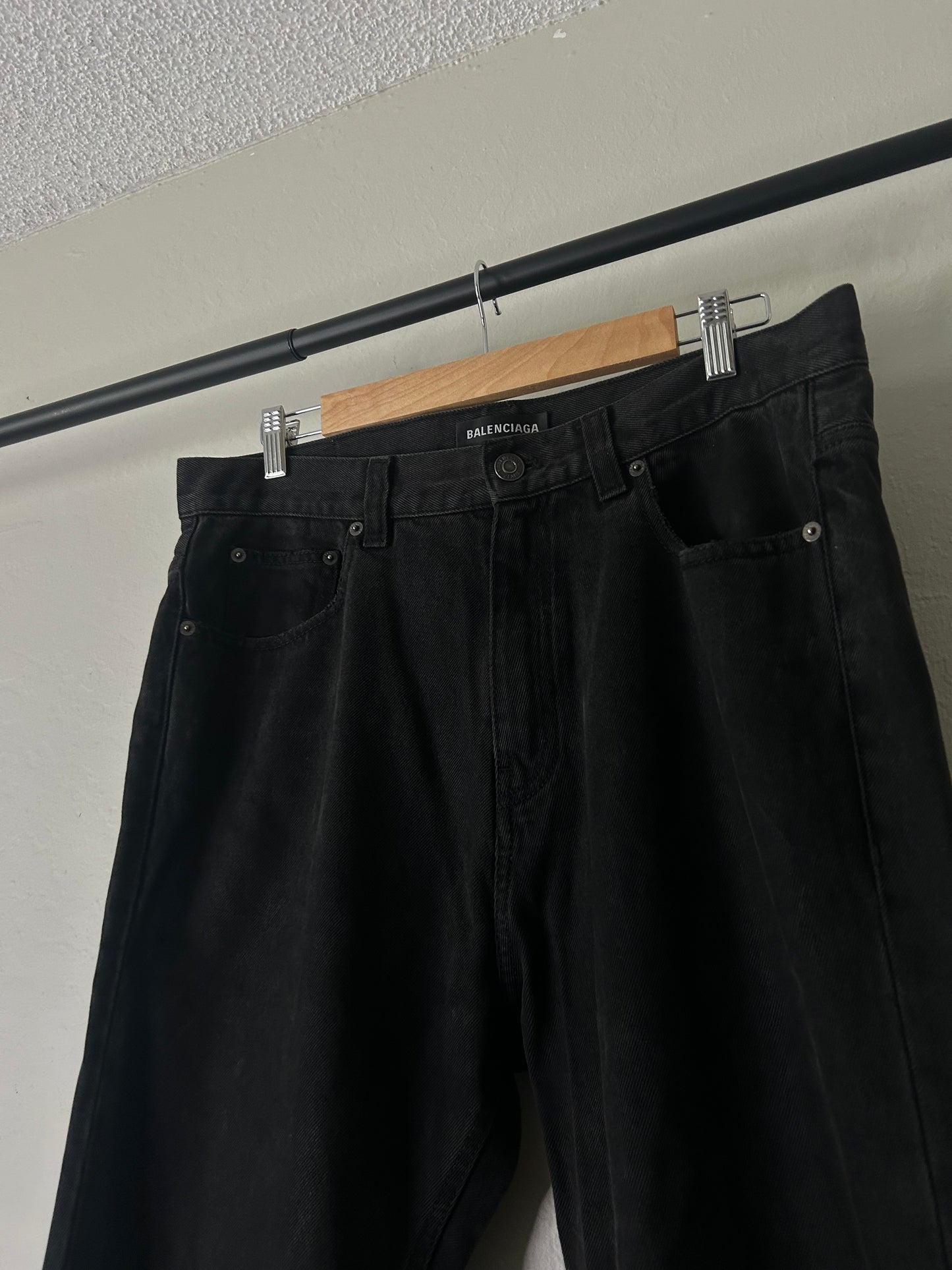 Balenciaga Black Lost Tape Jeans