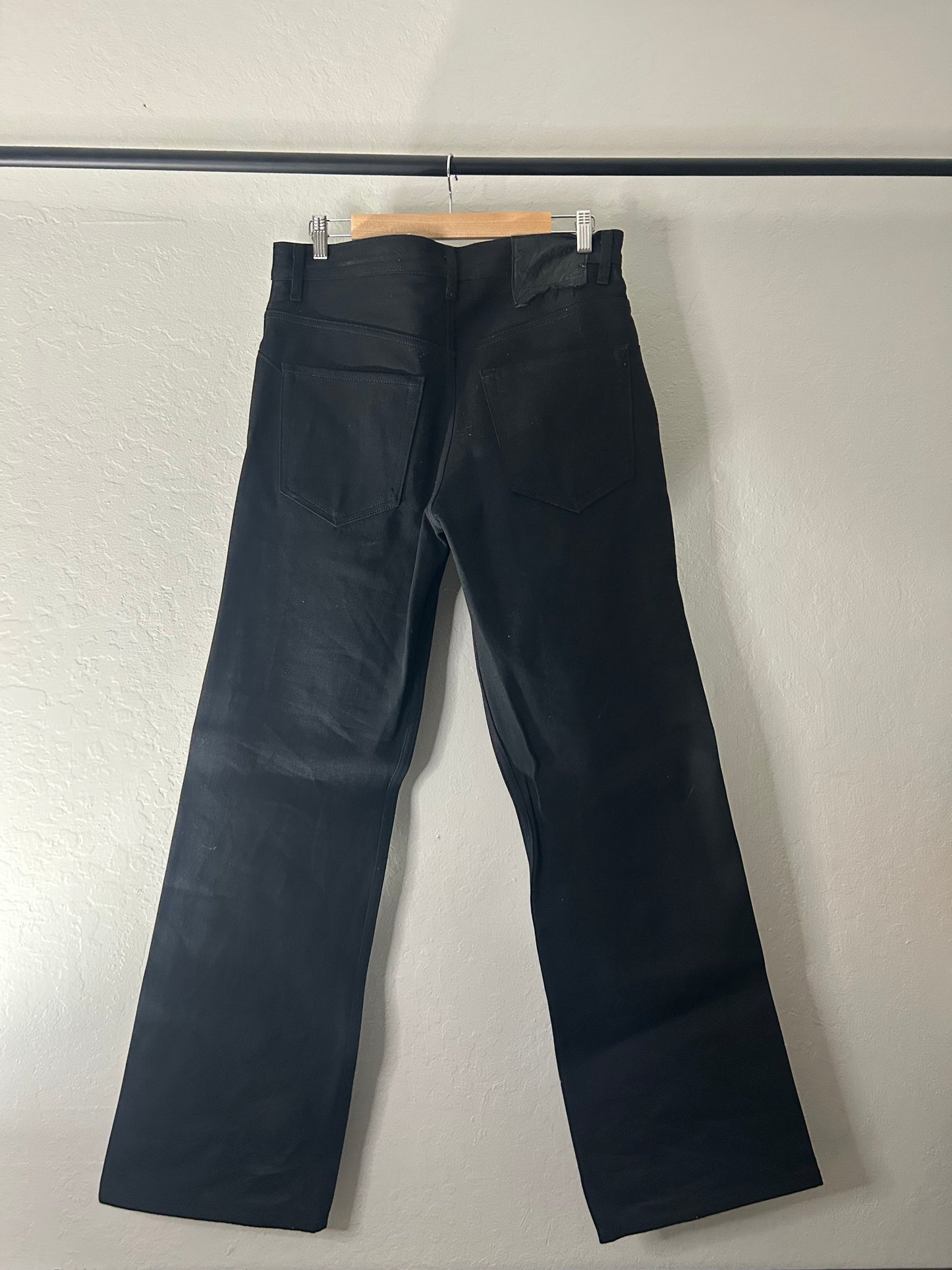 K2 Studios Black Selvedge Cut Denim