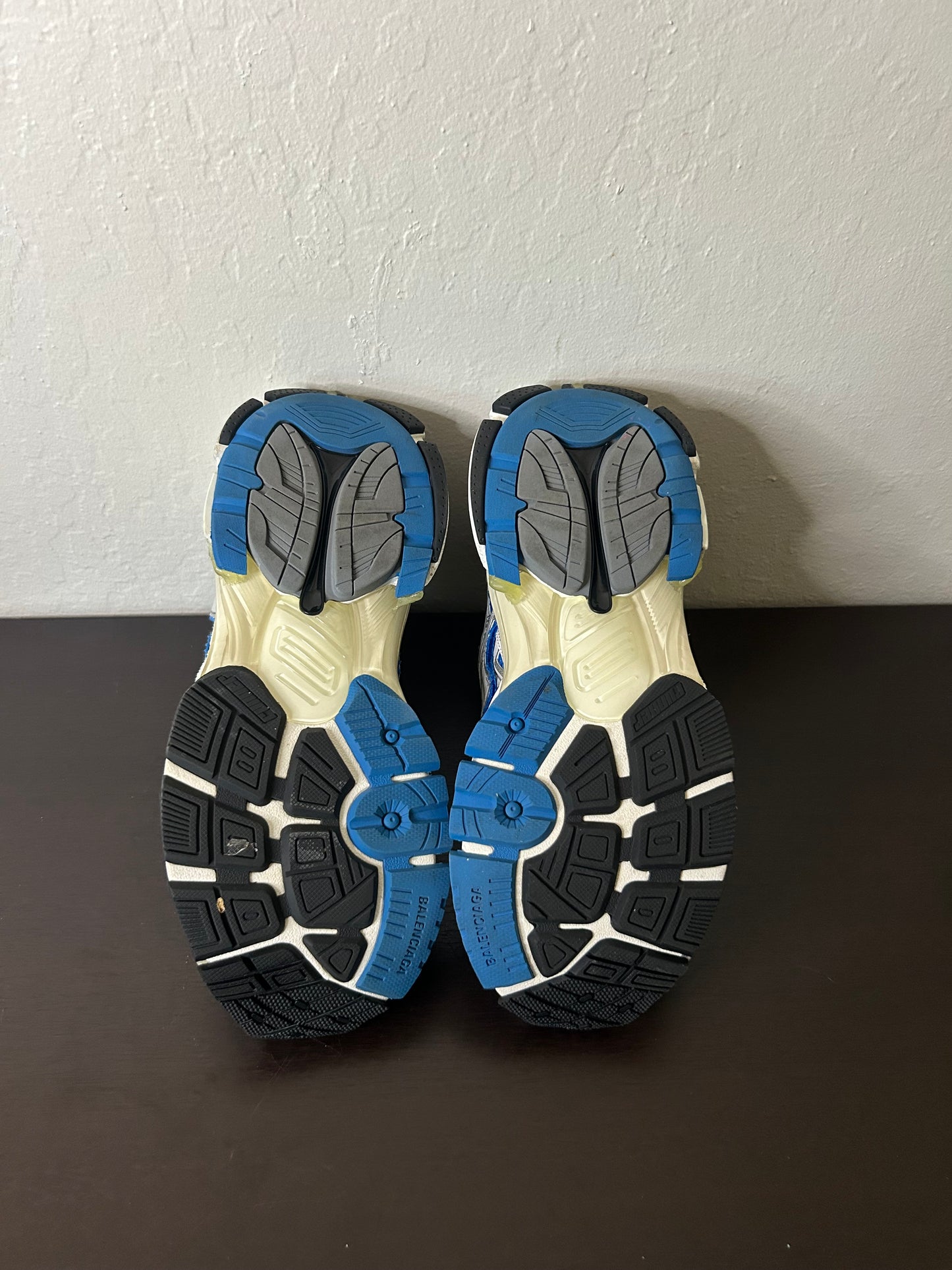 Balenciaga Blue And White Runner