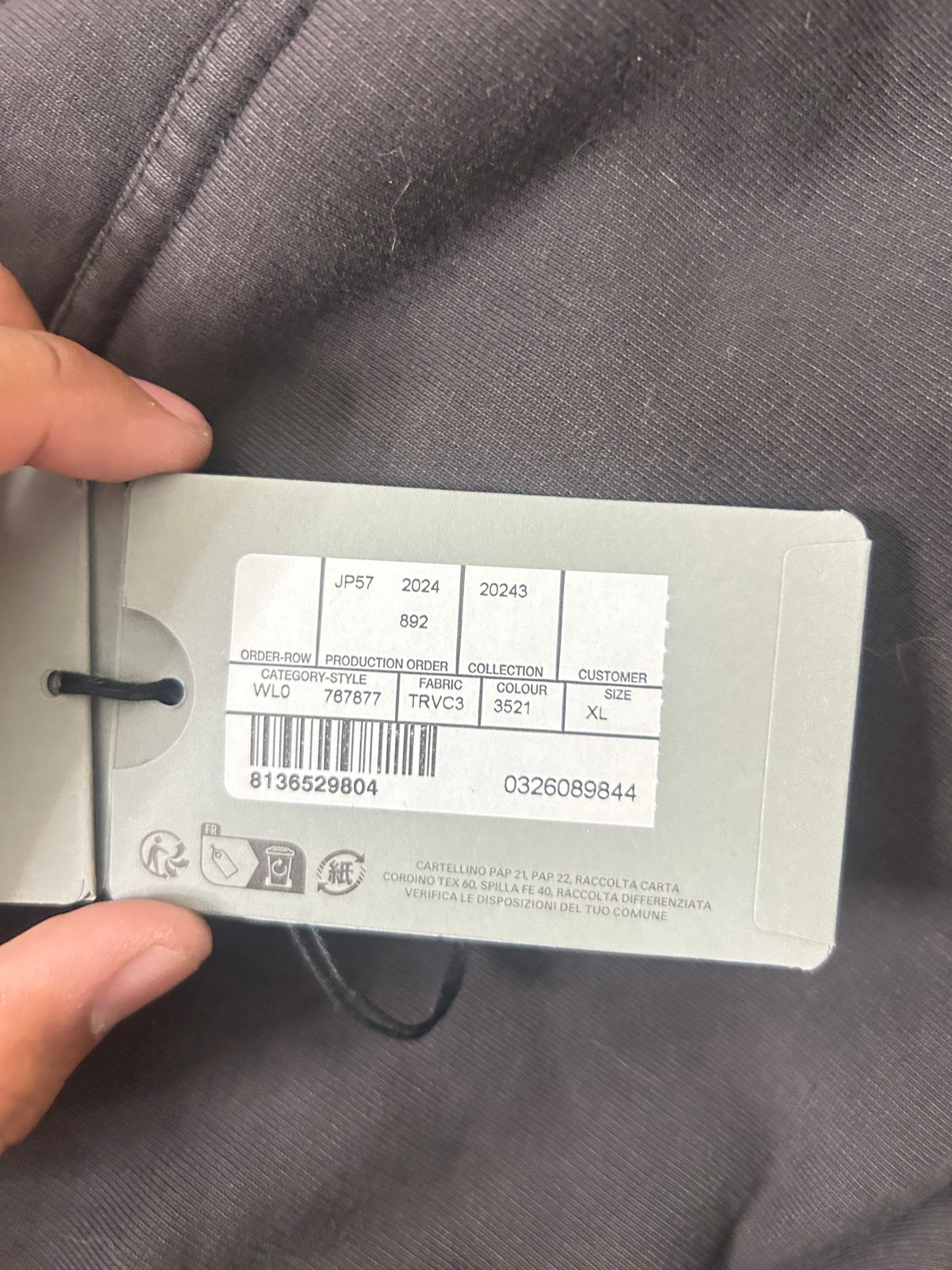 Balenciaga Loop Logo Hoodie