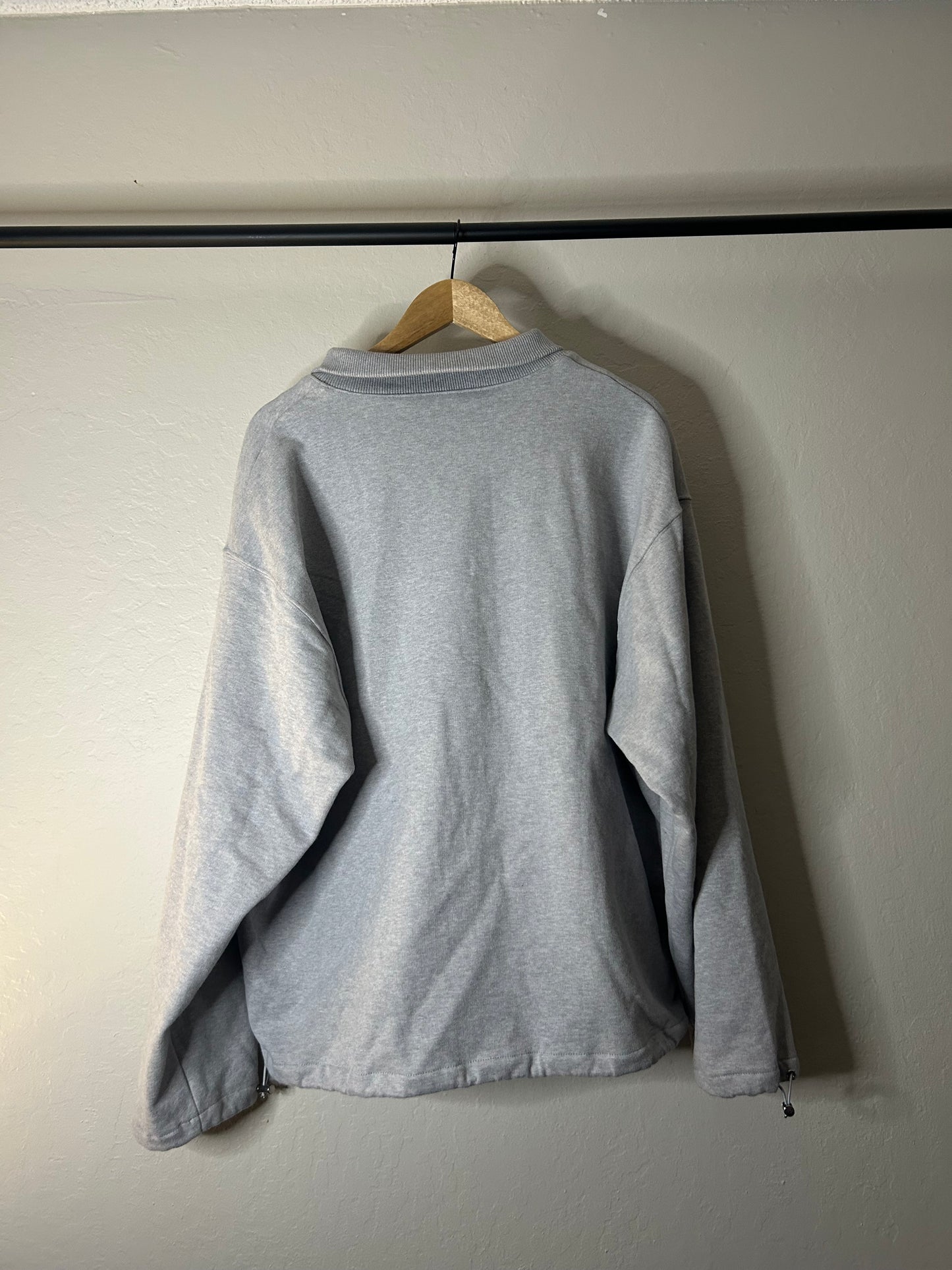 Miu Miu Grey Oversized Bomber Jacket