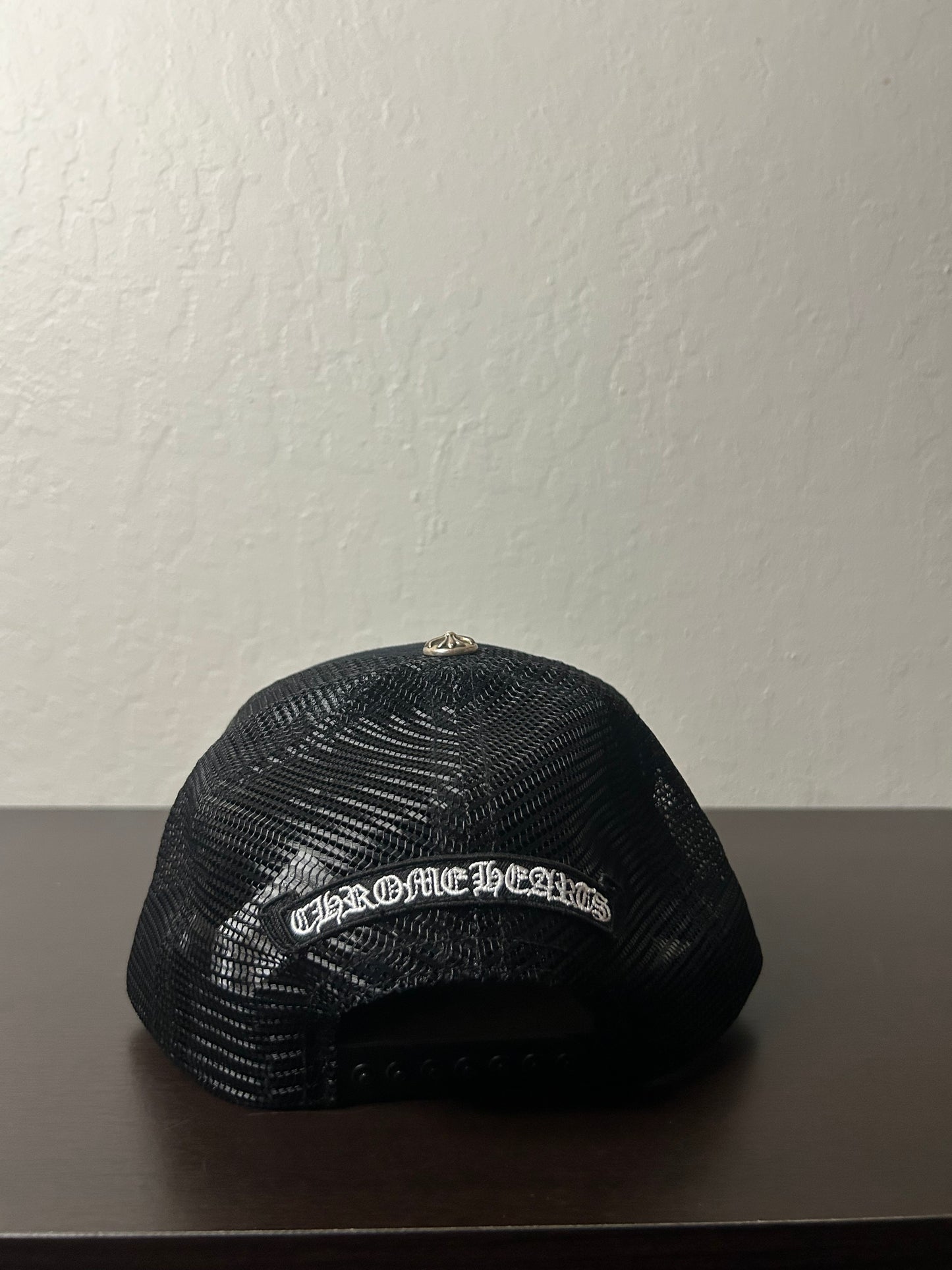 Chrome Hearts Black Triple Cross Hat