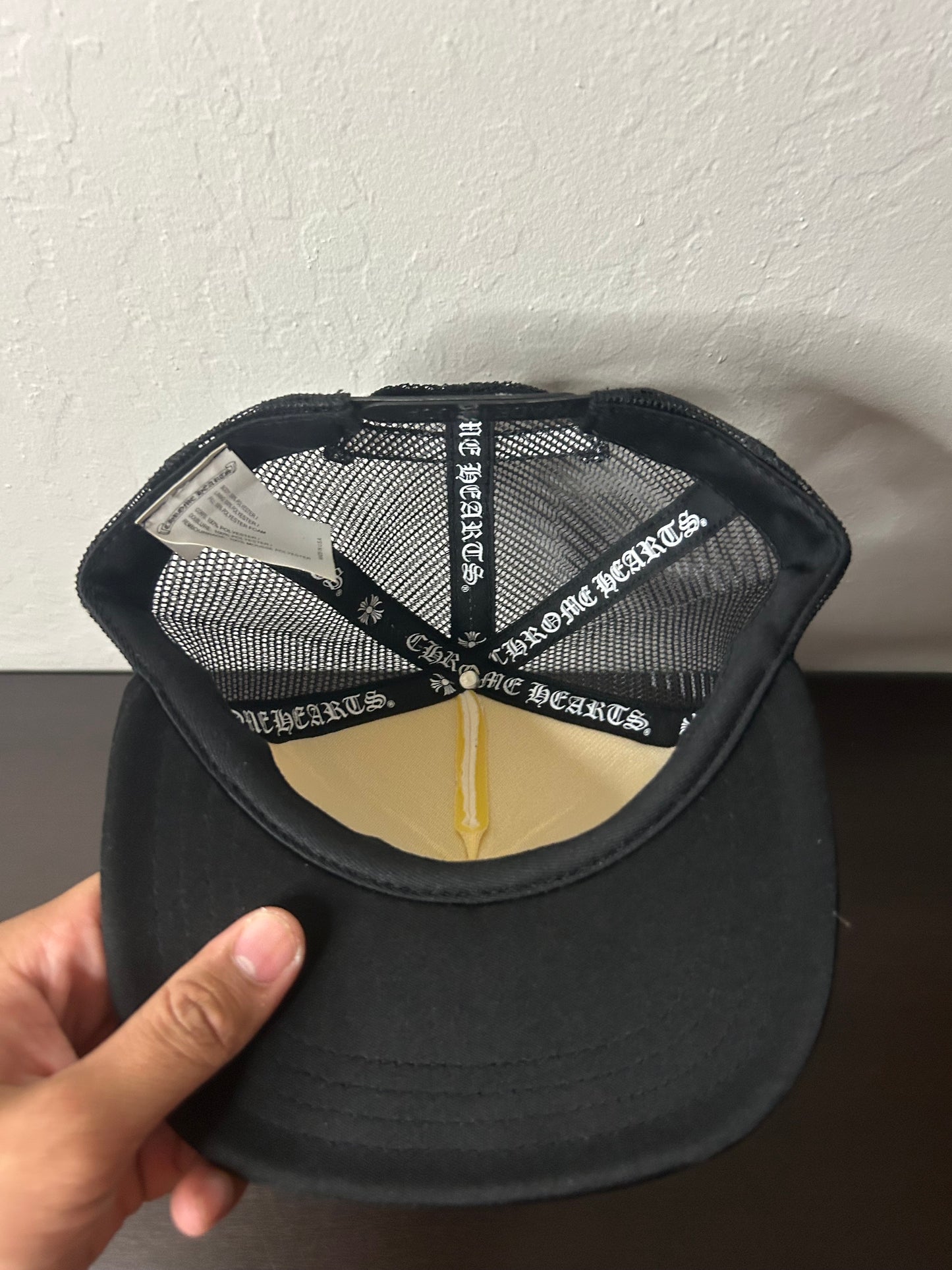 Chrome Hearts Eye Chart Trucker Hat