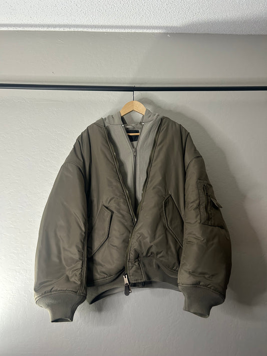 Balenciaga Tan All in one Bomber