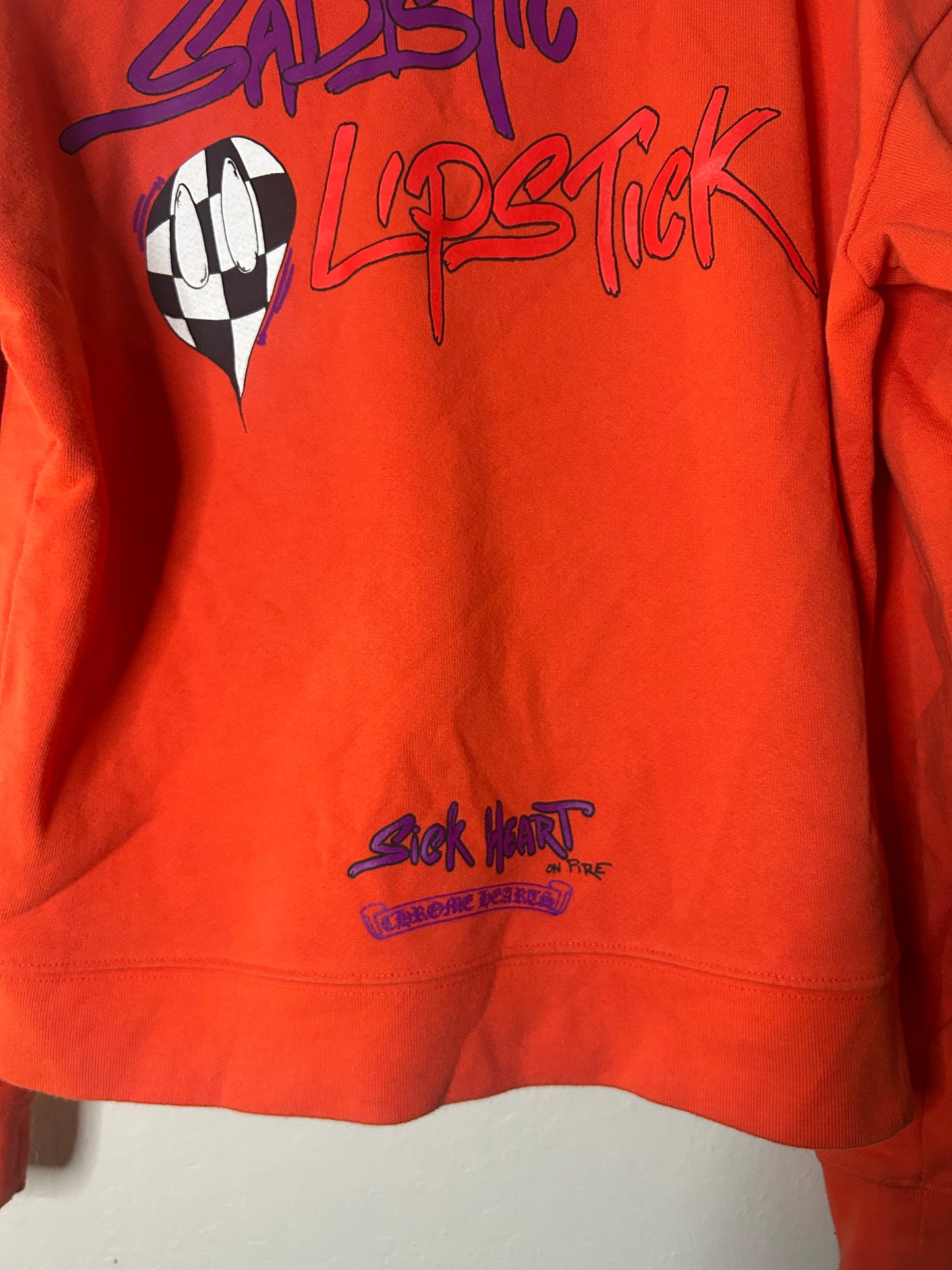 Chrome Hearts Sadistic Lipstick Crewneck