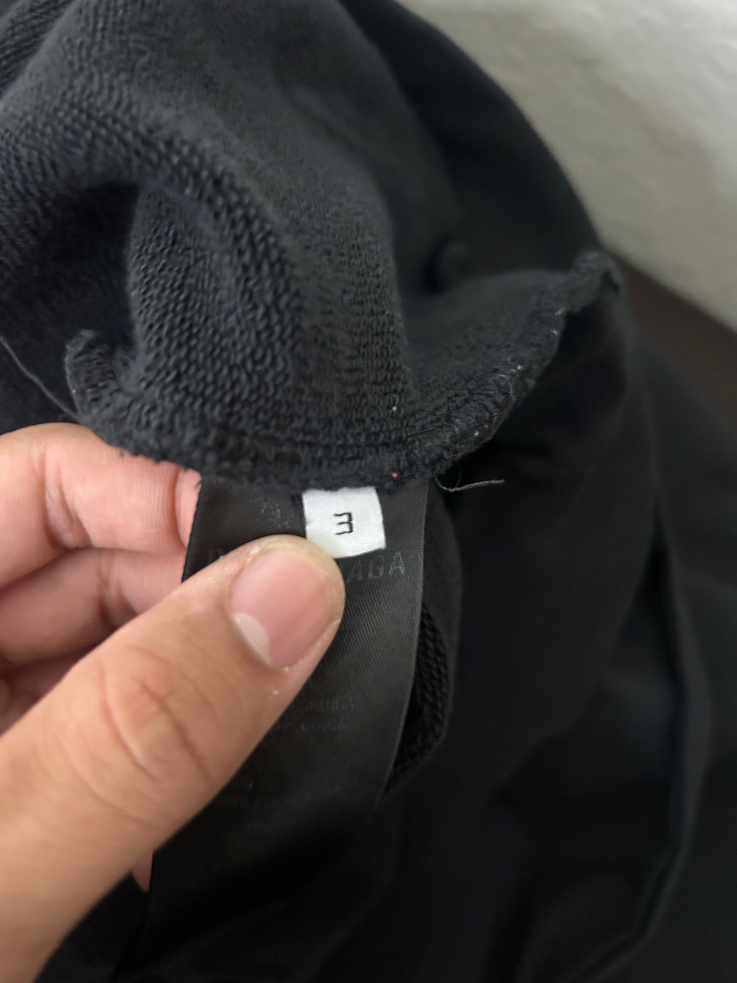 Balenciaga Double Hooded Unity Logo Zip up Hoodie