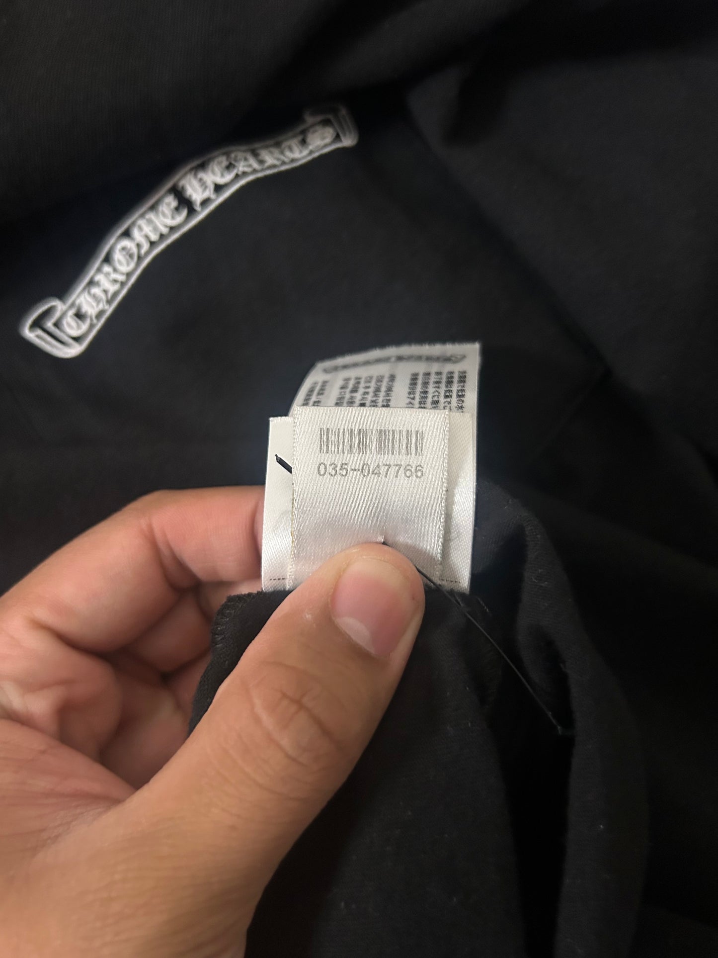 Chrome Hearts Scroll Logo Longsleeve