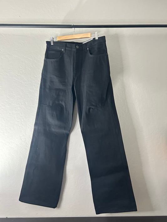 K2 Studios Black Selvedge Cut Denim