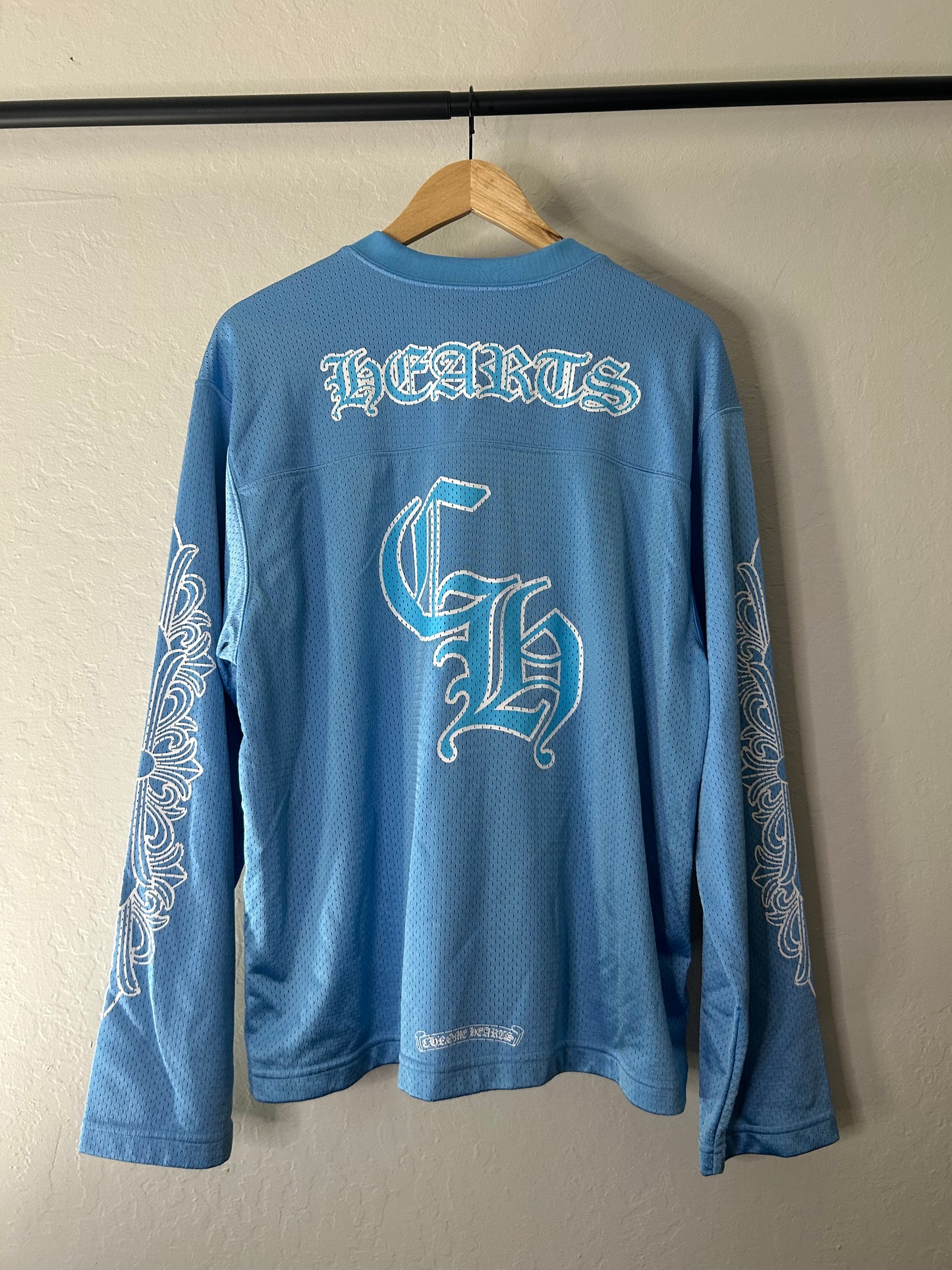 Chrome Hearts Blue Long sleeve Jersey