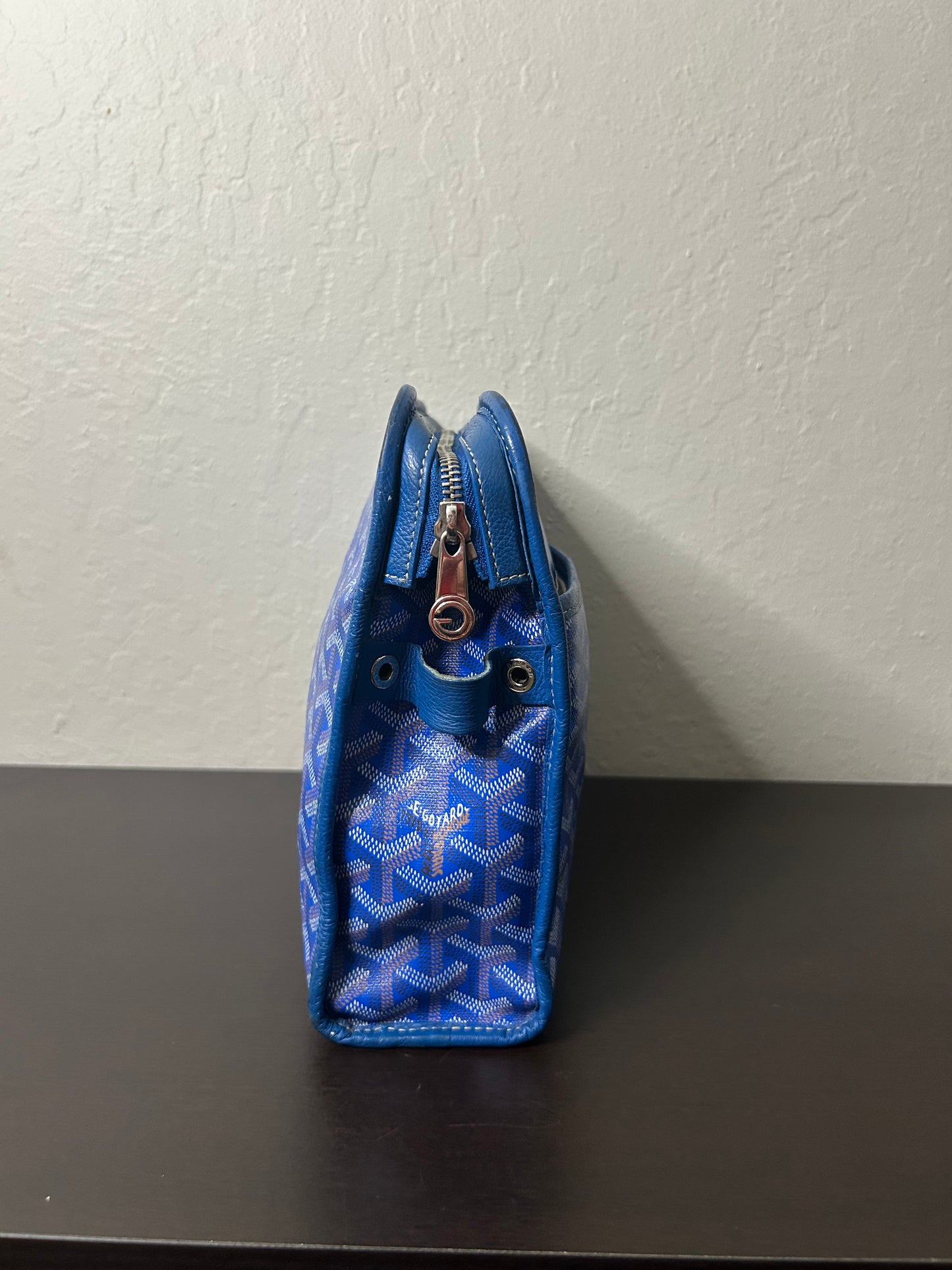 Goyard Blue Toiletry Bag