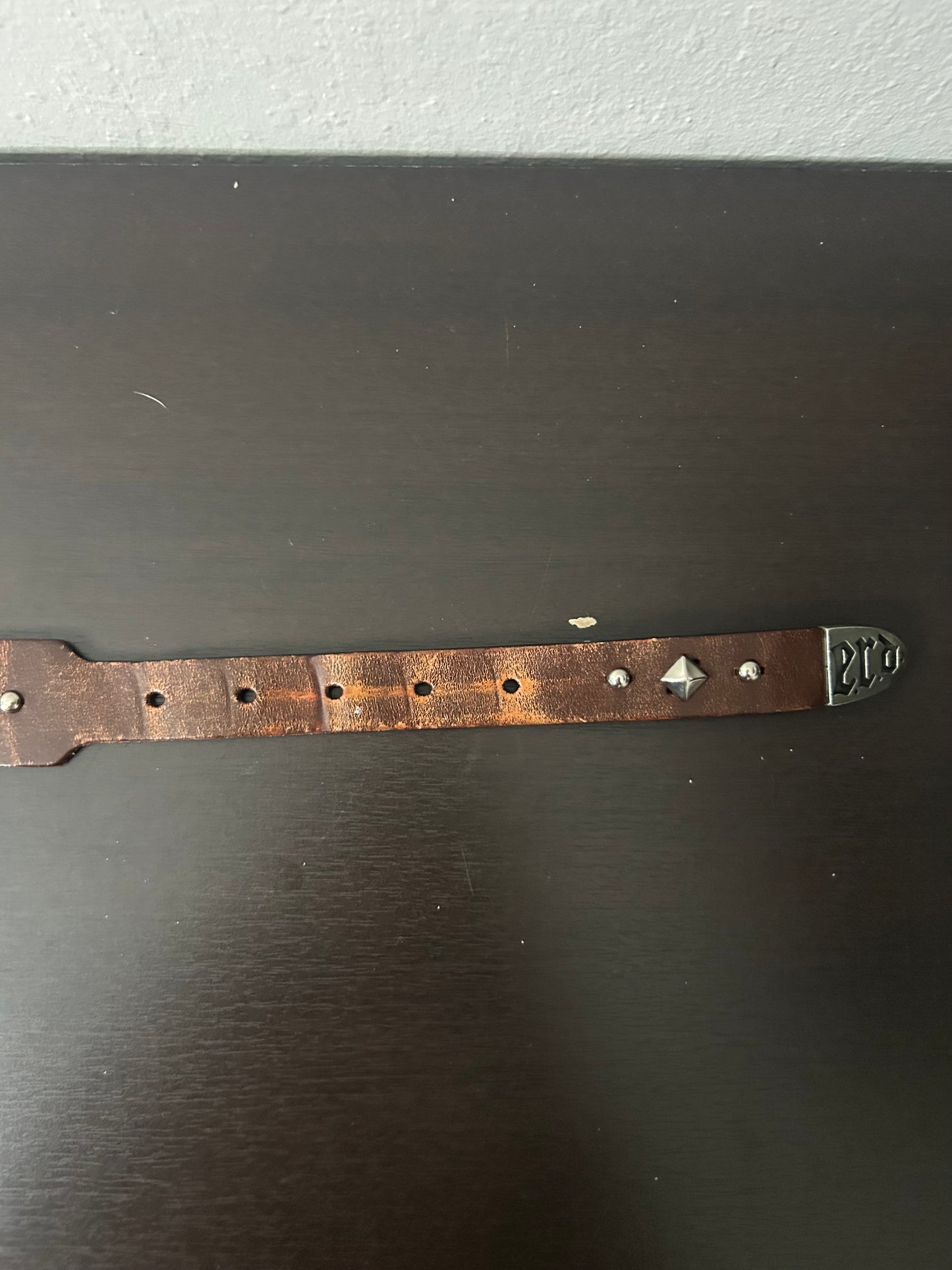 ERD Rose Buckle Studded Belt