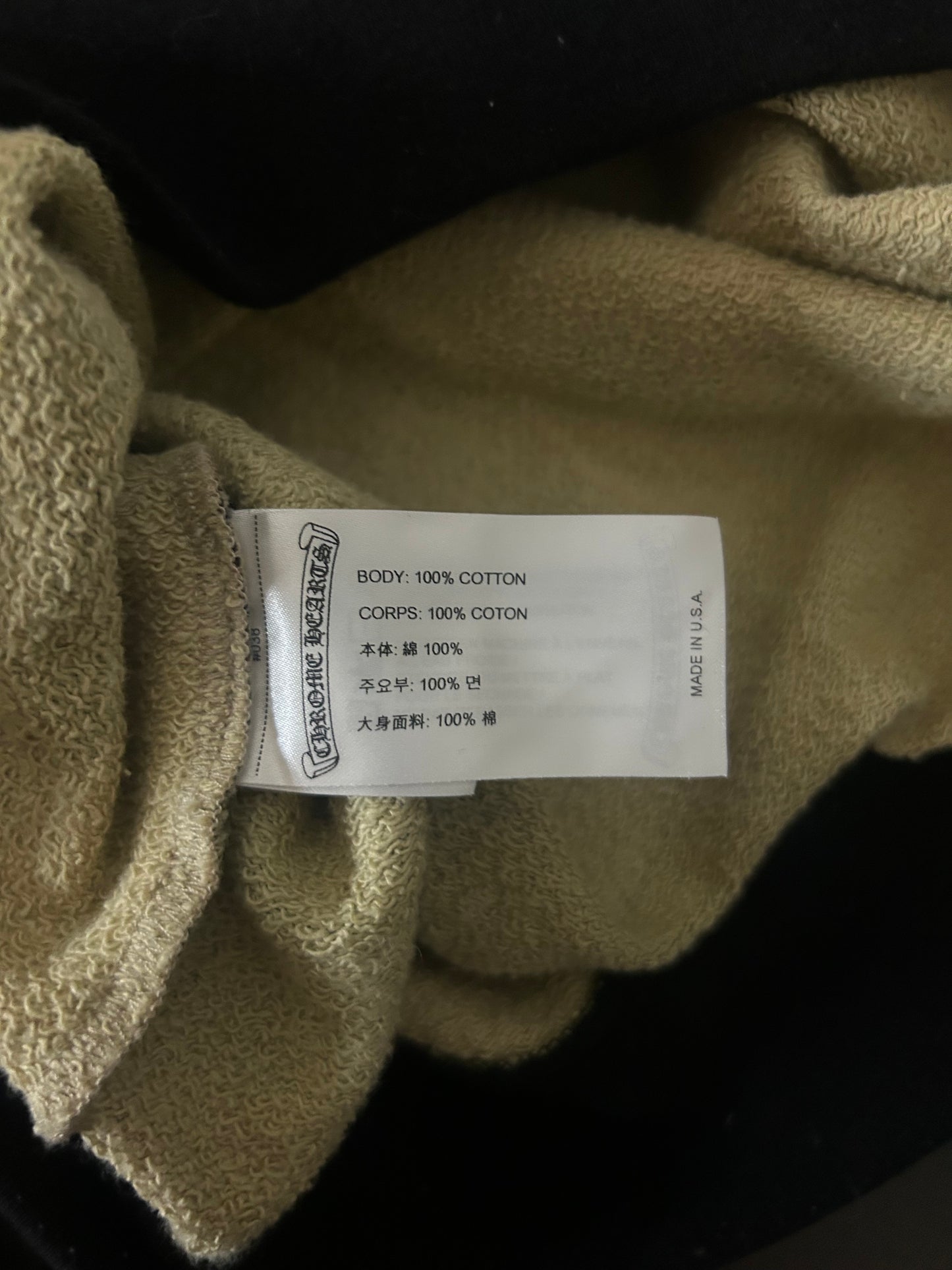 Chrome Hearts Matty Boy Camo Caution Crewneck