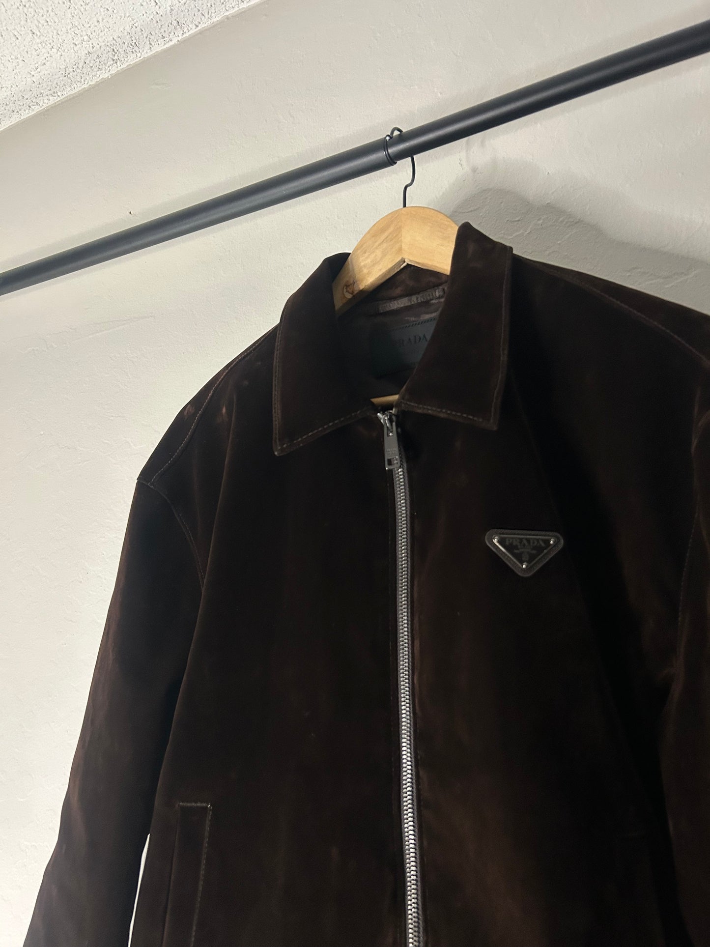 Prada Brown Velvet Jacket