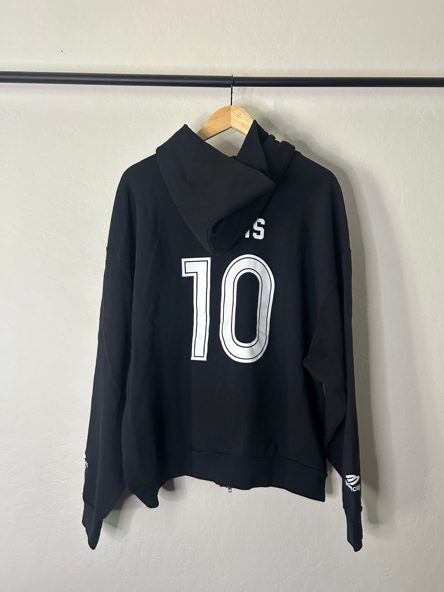 Balenciaga Paris Soccer Zip Up Hoodie