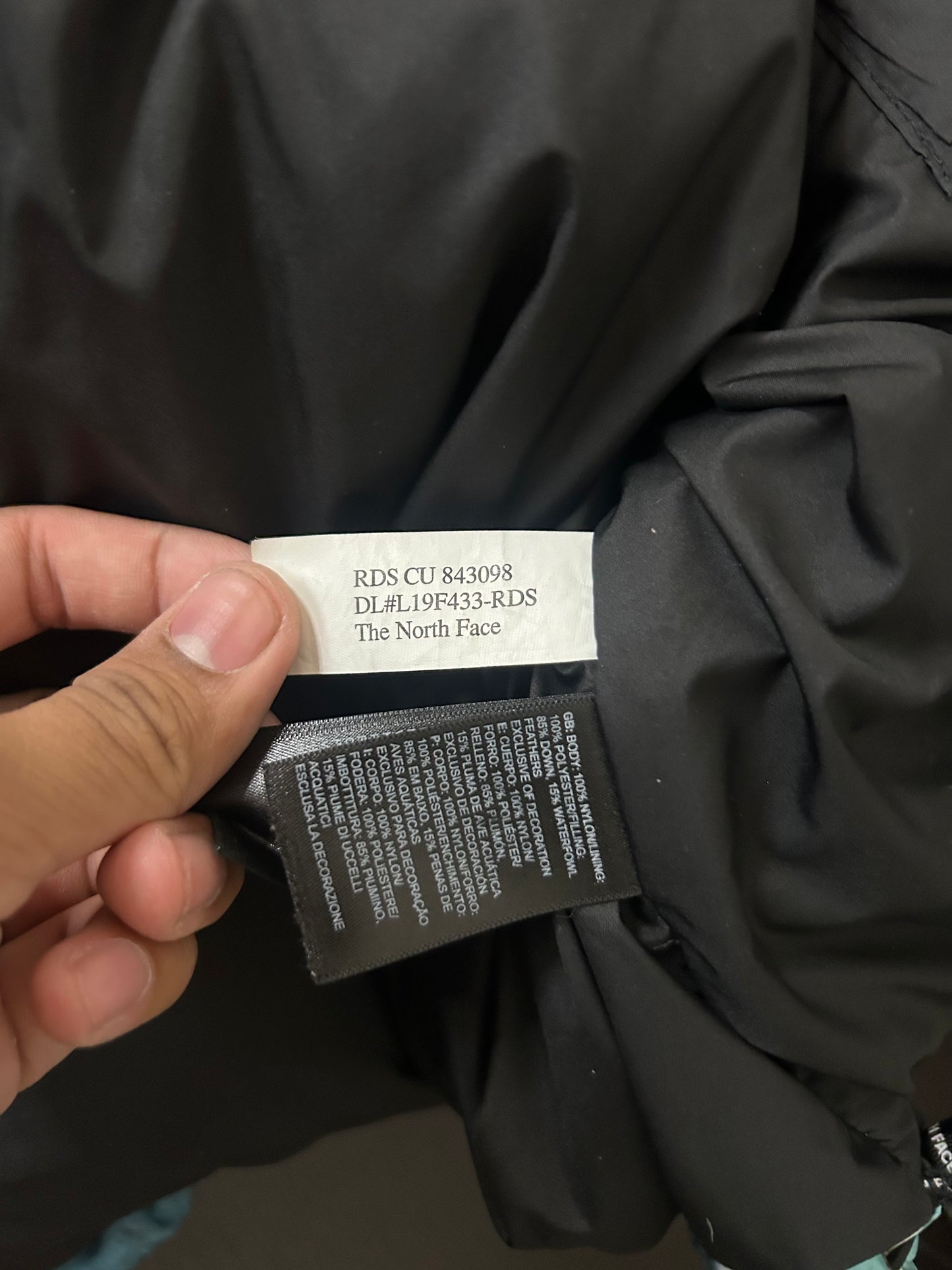 Supreme North Face Black Liberty Nupste