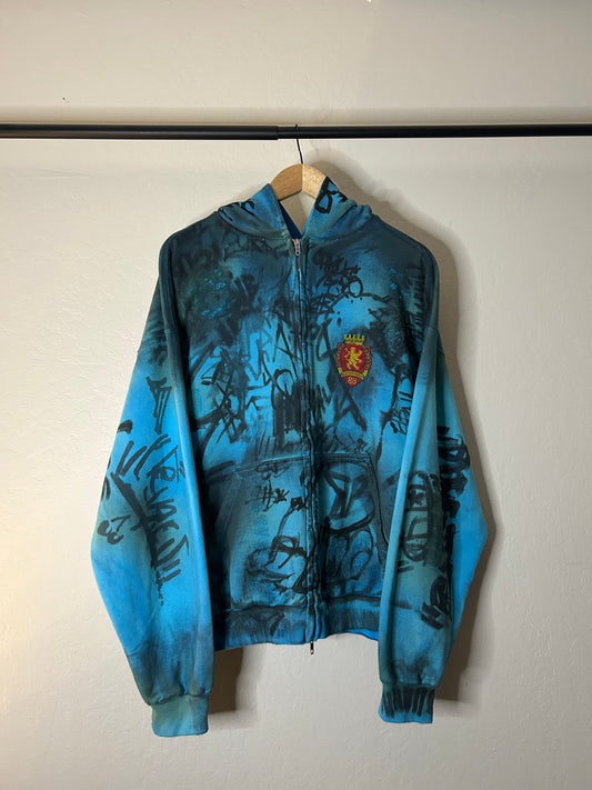 Balenciaga Blue Skater Hoodie