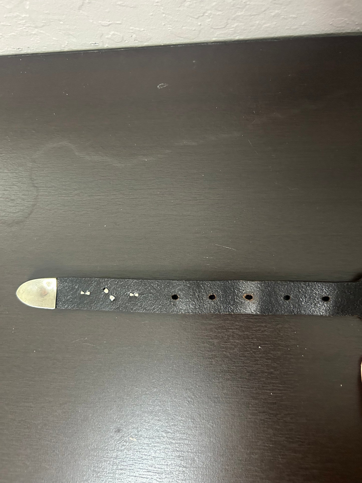 ERD Rose Buckle Studded Belt