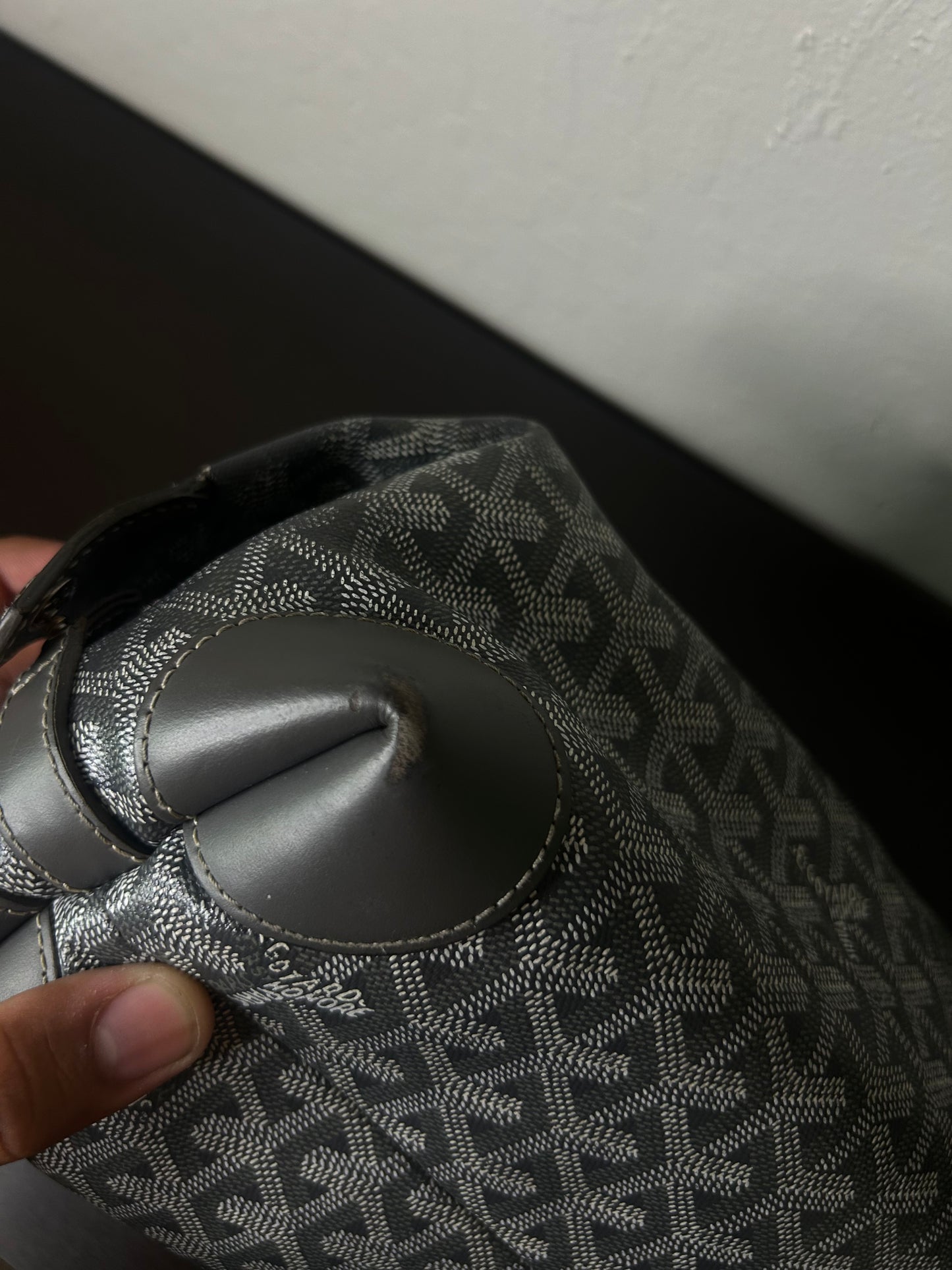 Goyard Grey Toiletry Bag