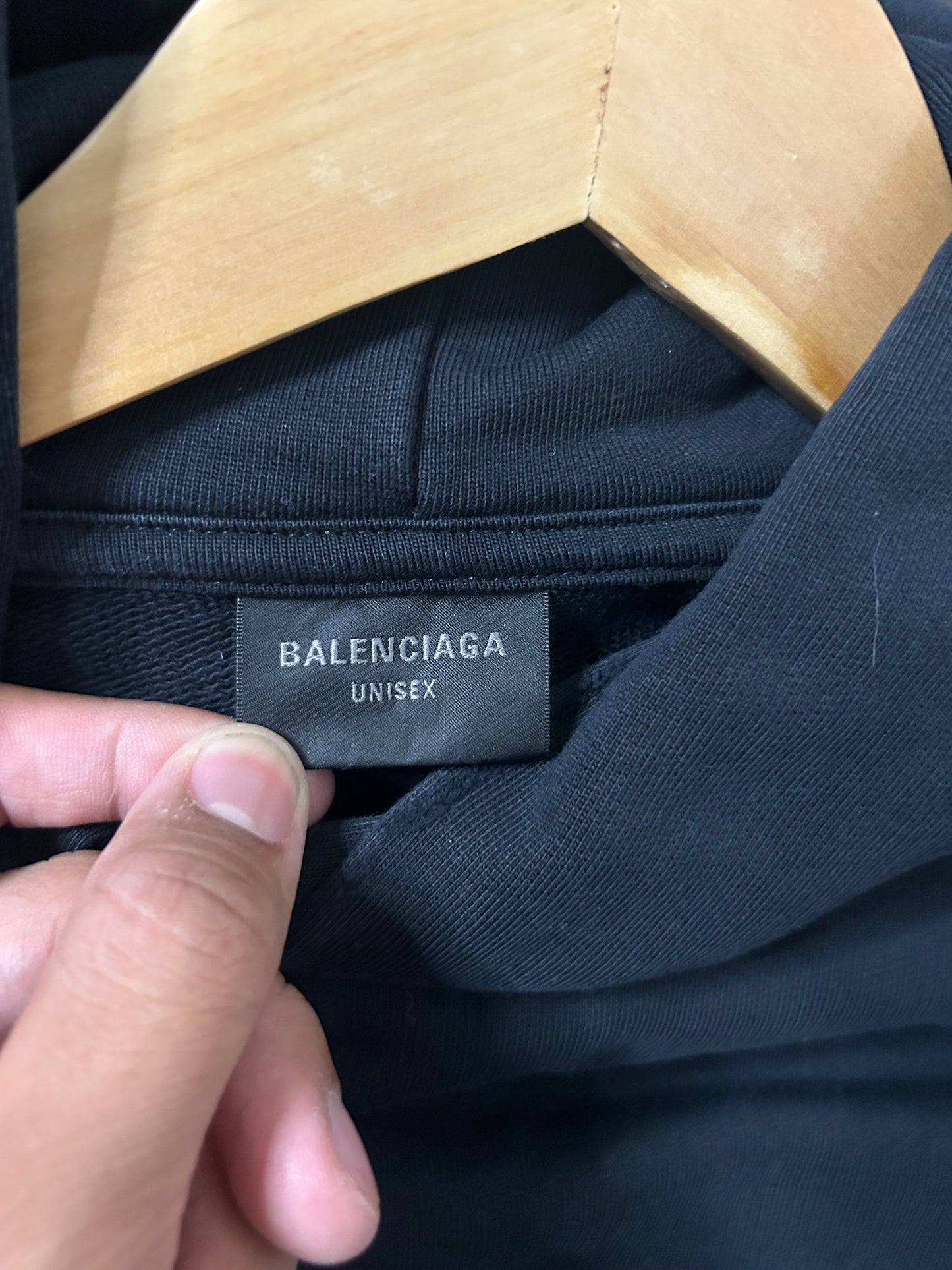 Balenciaga Hand Drawn Logo Hoodie