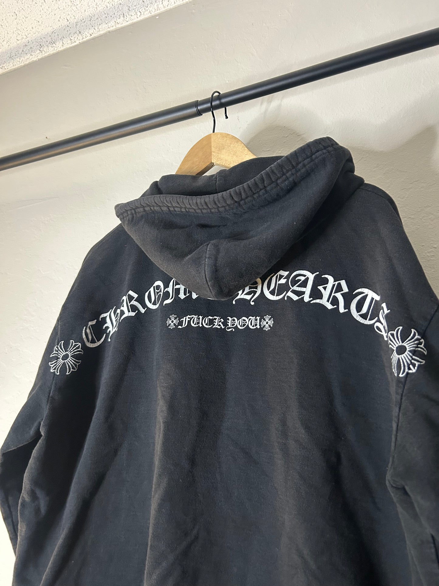 Chrome Hearts T Bar Zip Up