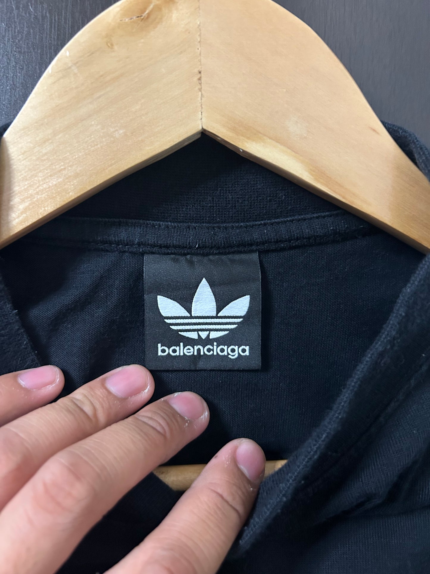Balenciaga Adidas Three Stripe Tee