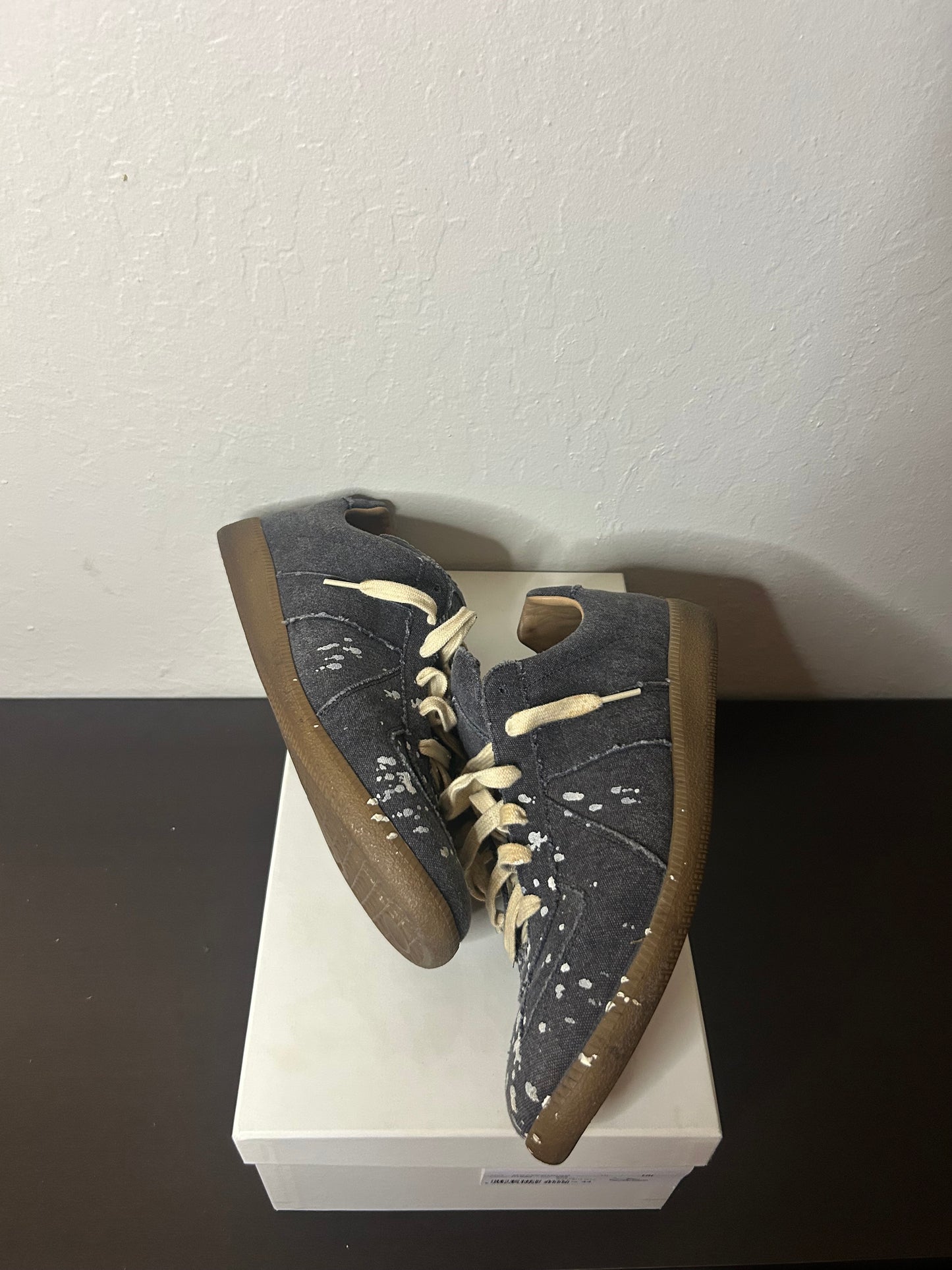 Maison Margiela Denim Paint Splatter GATs