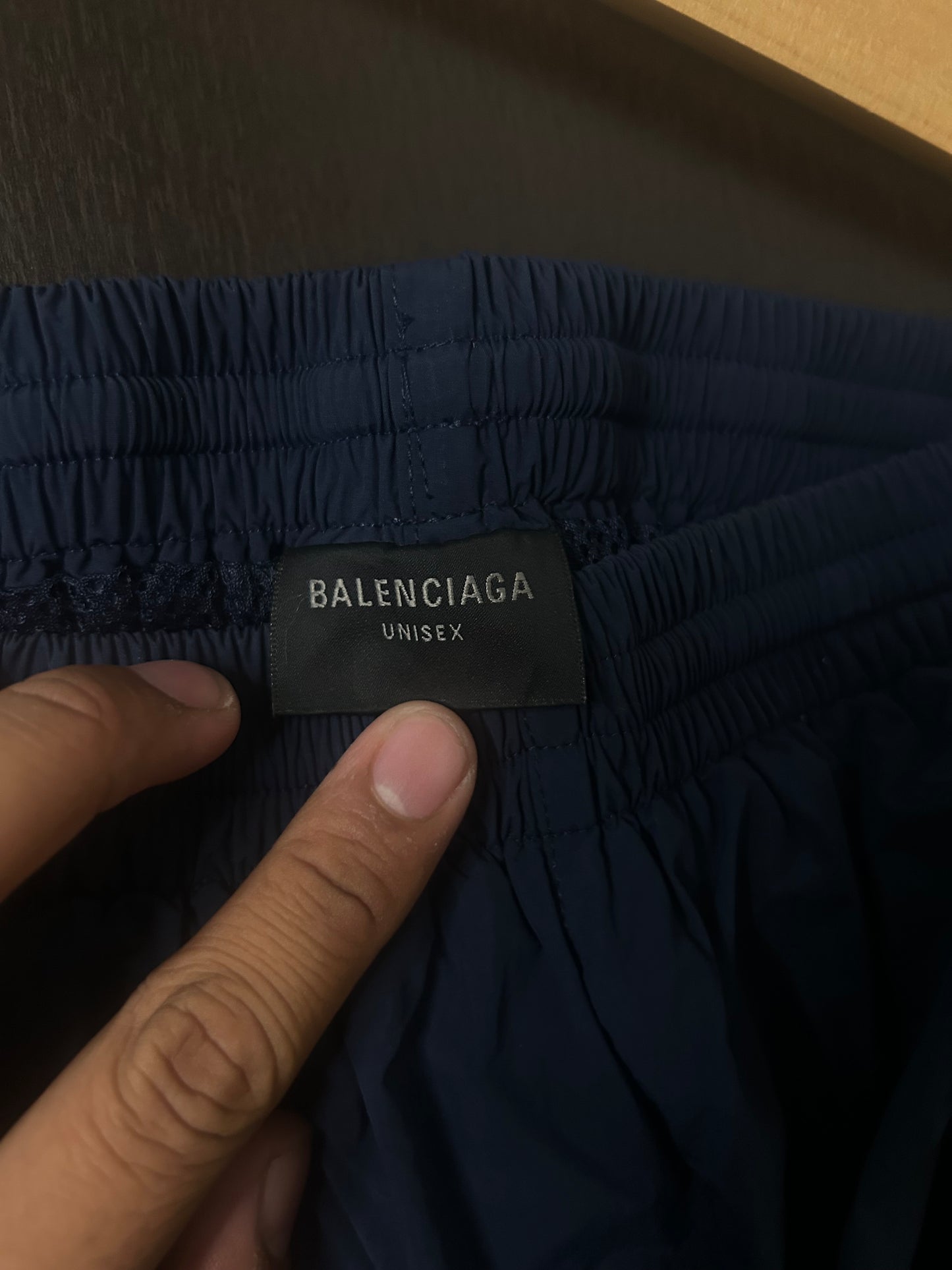 Balenciaga Navy Surfer Track Pants