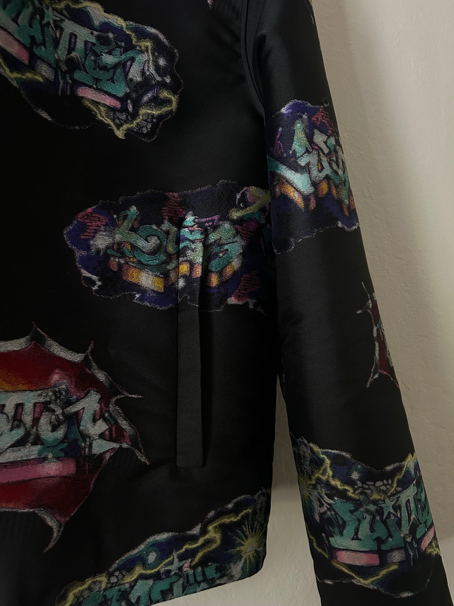 Louis Vuitton Virgil Embroidered Graffiti Jacket