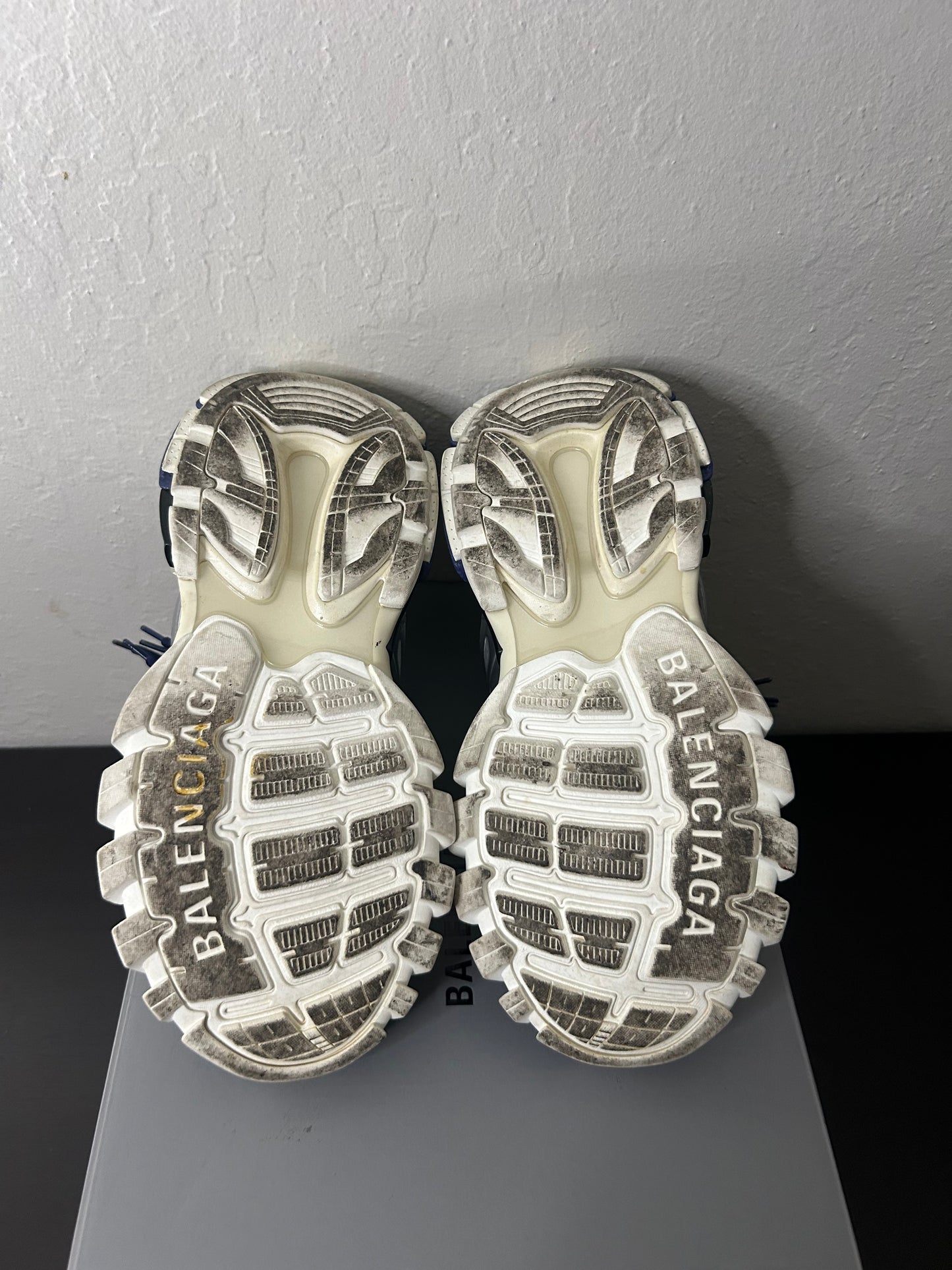 Balenciaga LED Blue Track Runners