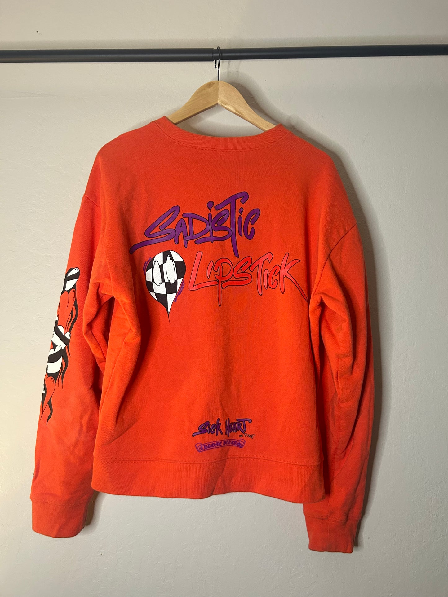 Chrome Hearts Sadistic Lipstick Crewneck