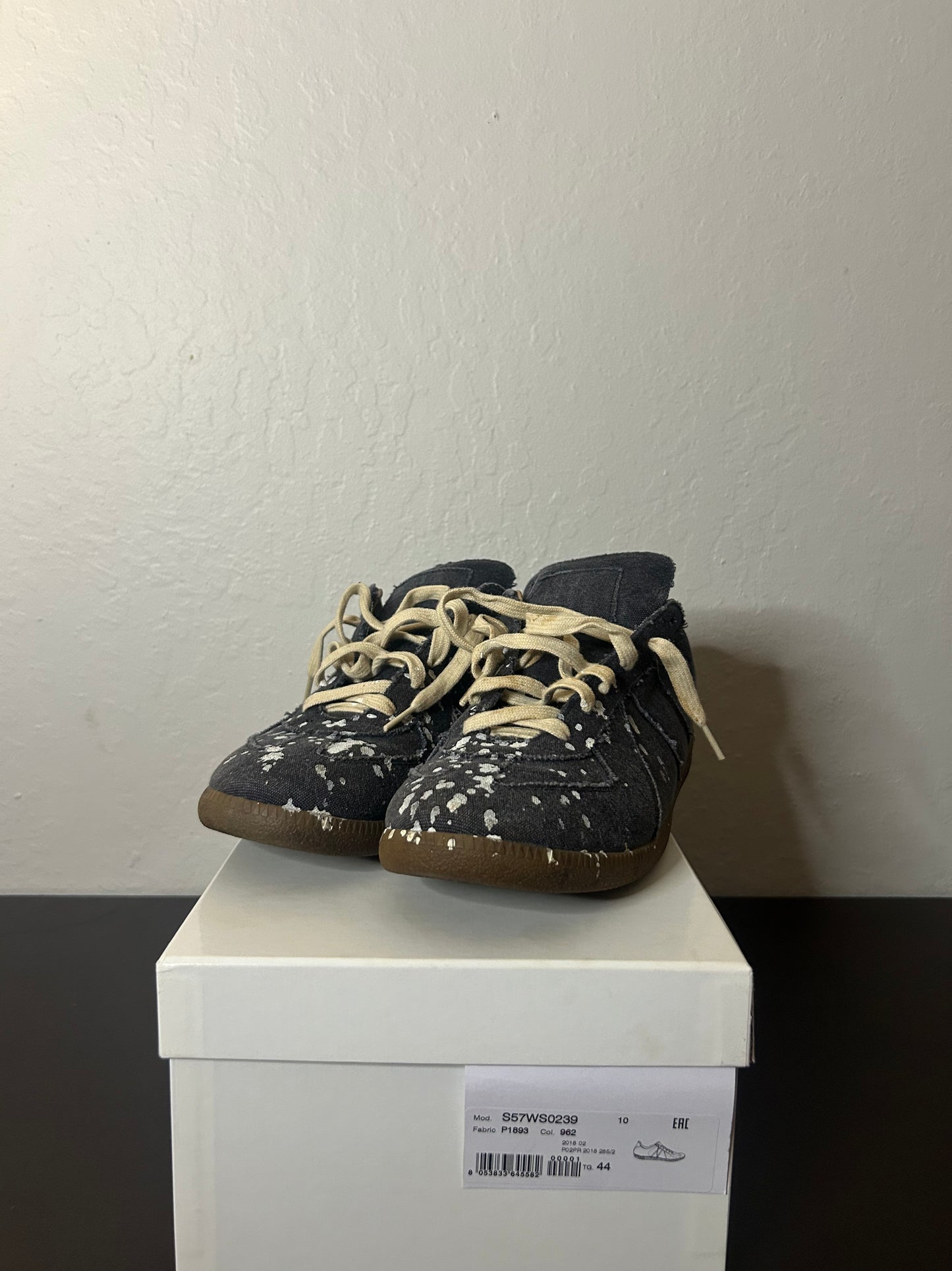 Maison Margiela Denim Paint Splatter GATs
