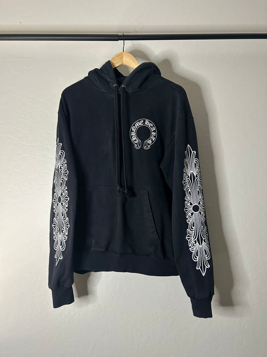 Chrome Hearts Floral Horseshoe Hoodie